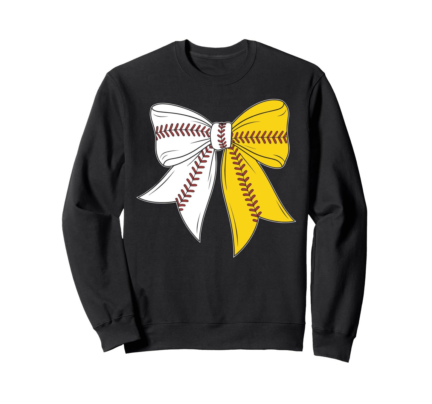 Half Baseball And Softball Mom Mama Sweatshirt - Trendy Graphic Men Women - T-Shirt, Sweatshirt, Hoodie