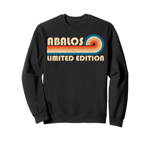 Abalos 70S 80S Sunset Stripe Sweatshirt - Custom Art Print Men Women - T-Shirt, Sweatshirt, Hoodie