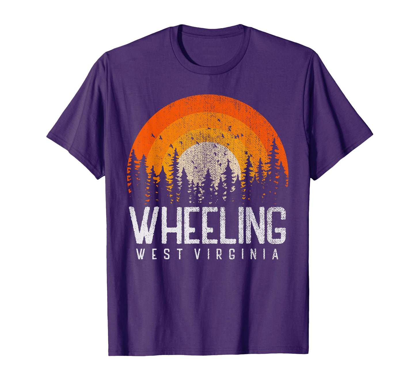 Wheeling West Virginia Wv 70S 80S 90S T-Shirt - Aesthetic Graphic Men Women - T-Shirt, Sweatshirt, Hoodie