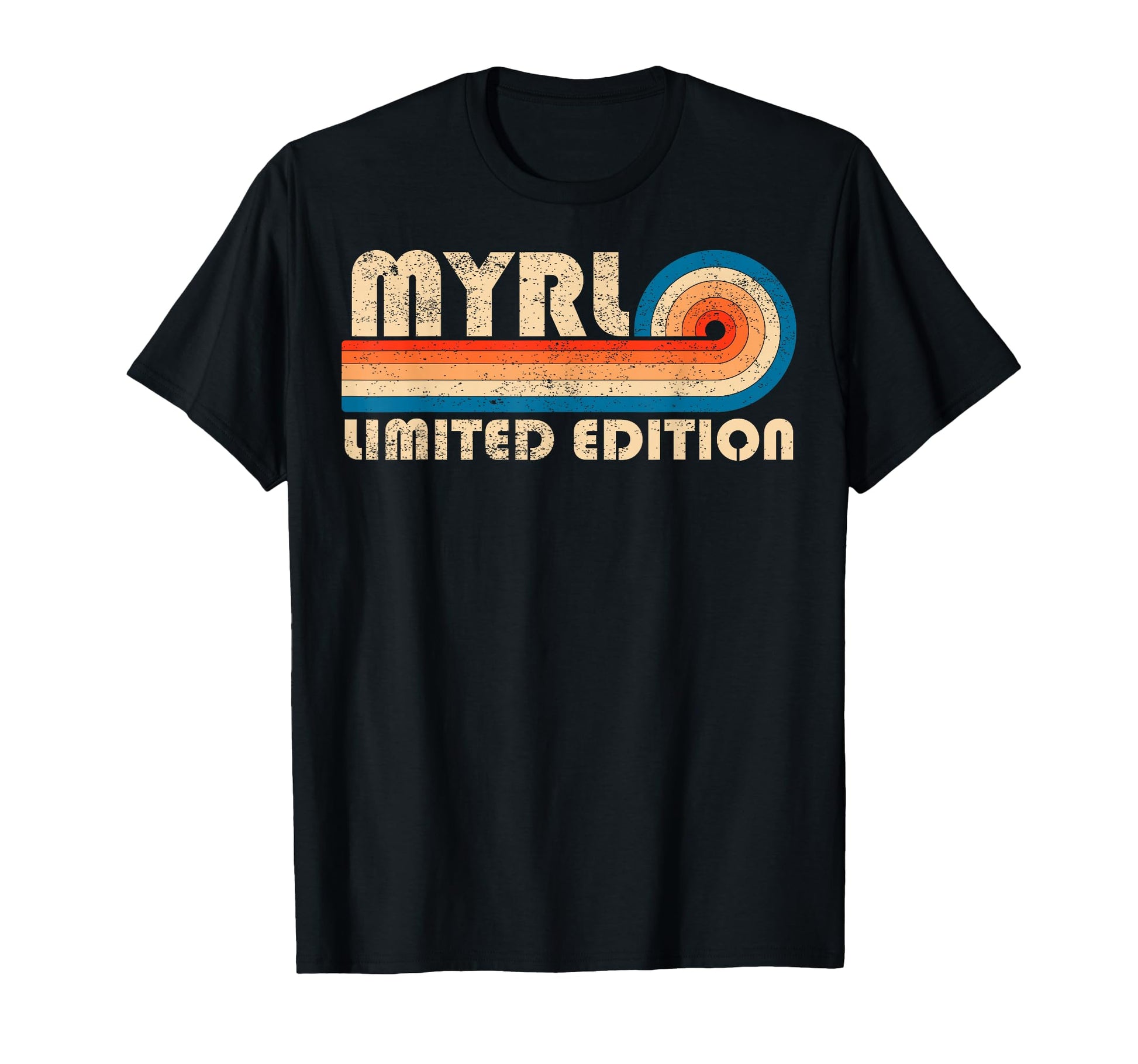 Myrl 70S 80S Sunset Stripe T-Shirt - Trendy Graphic for Adults - T-Shirt, Sweatshirt, Hoodie