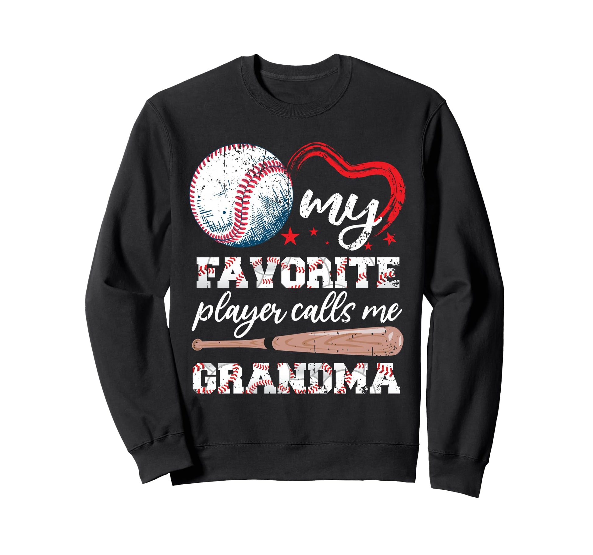 My Favorite Player Calls Me Grandma Sweatshirt - Unique Graphic for Adults - T-Shirt, Sweatshirt, Hoodie