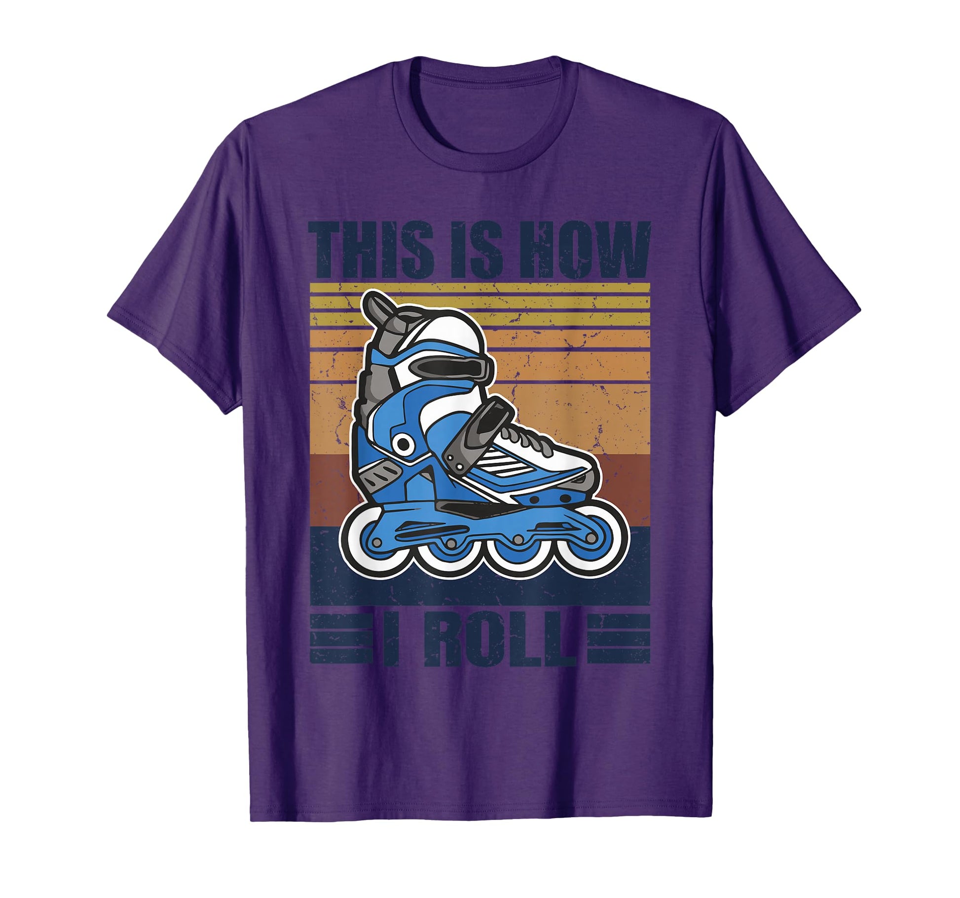 This Is How I Roll Inline Skates T-Shirt - Graphic Print for Adults - T-Shirt, Sweatshirt, Hoodie