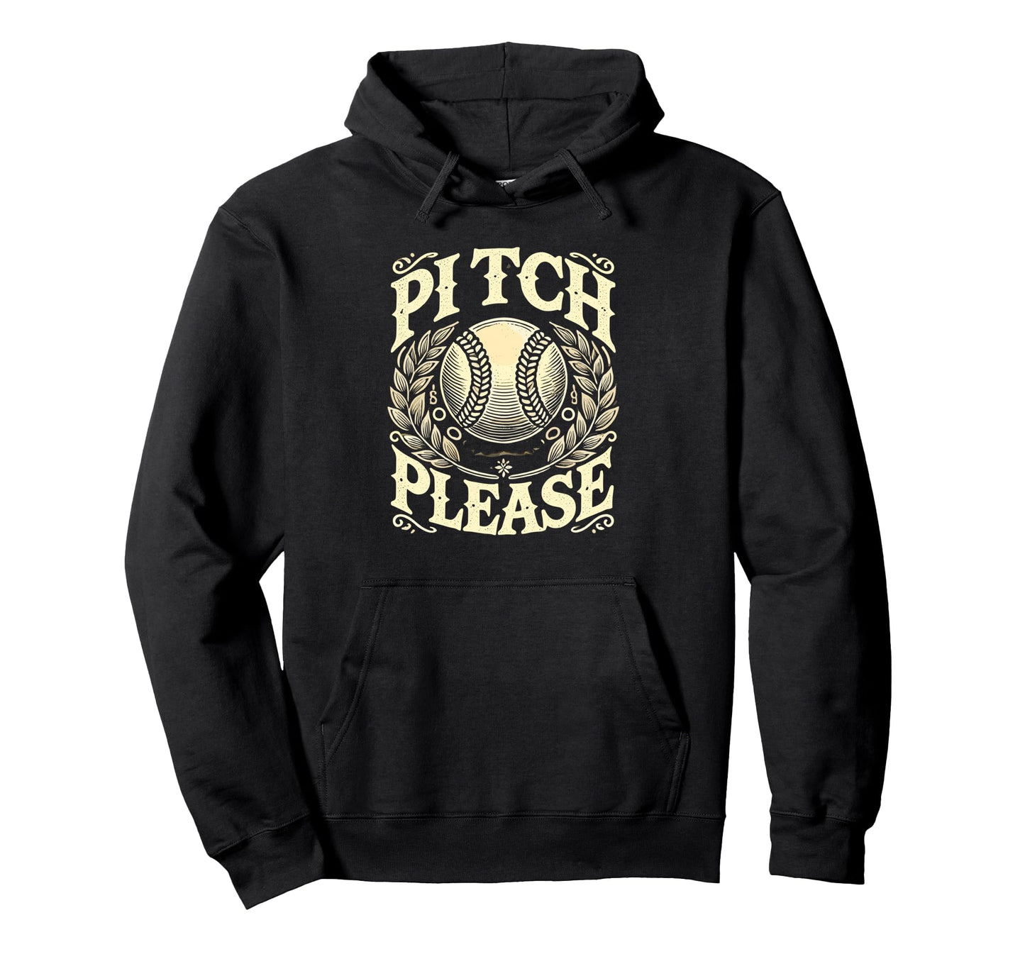 Pitching Baseball Player Pitch Please Hoodie - Aesthetic Graphic Men Women - T-Shirt, Sweatshirt, Hoodie