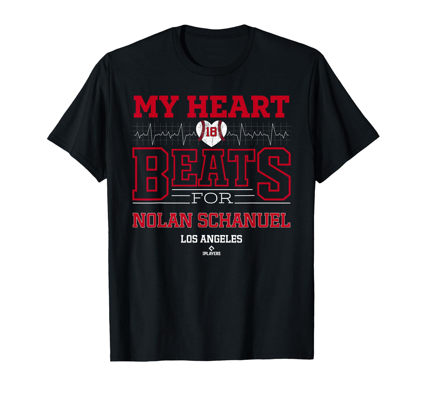 My Heart Beats Nolan Schanuel Los T-Shirt - Streetwear Style for Adults - T-Shirt, Sweatshirt, Hoodie