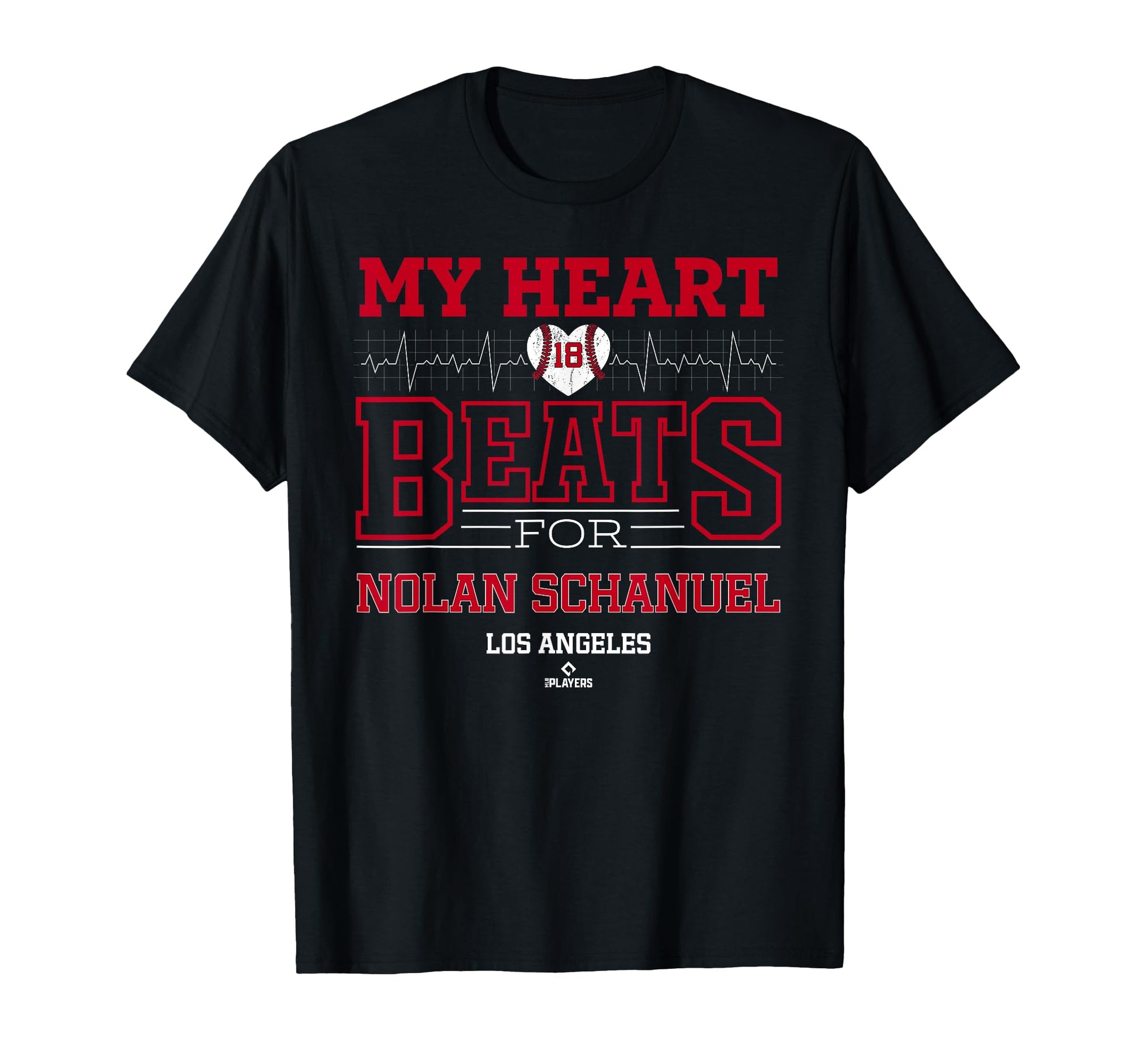My Heart Beats Nolan Schanuel Los T-Shirt - Streetwear Style for Adults - T-Shirt, Sweatshirt, Hoodie