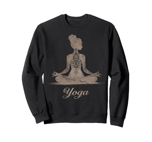 Aesthetic Streetwear Yoga Sweatshirt - Aesthetic Graphic Men Women - T-Shirt, Sweatshirt, Hoodie