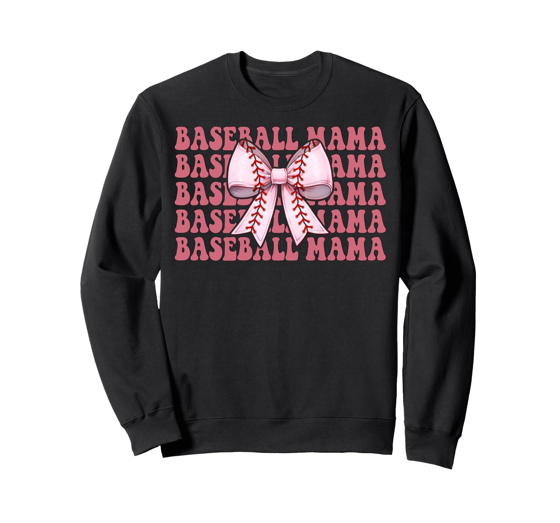 Baseball Mama Baseball Mom Mothers Sweatshirt - Trendy Graphic for Adults - T-Shirt, Sweatshirt, Hoodie