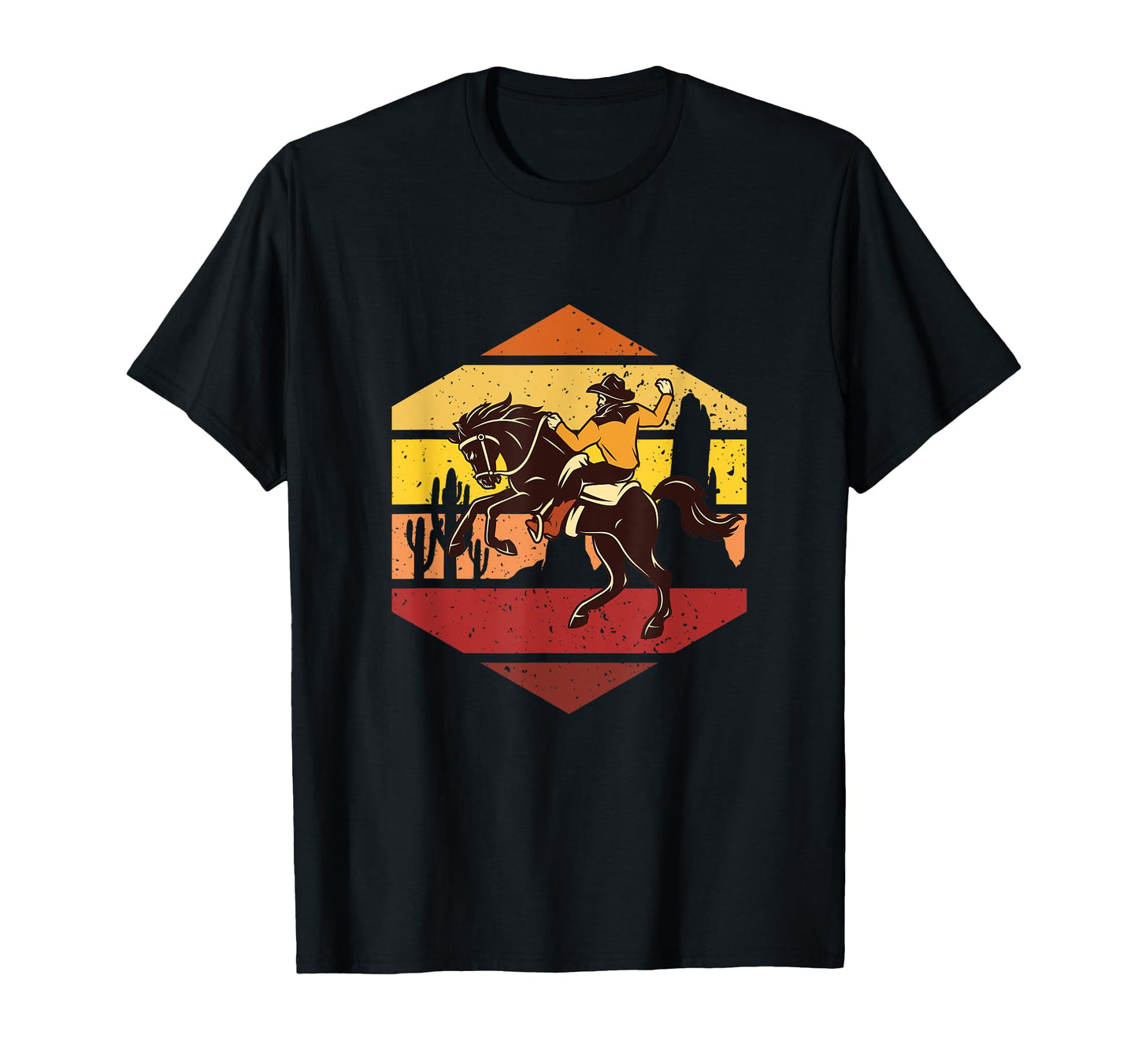 Cowboy Western Wild West Texas T-Shirt - Fun Novelty Design for Adults - T-Shirt, Sweatshirt, Hoodie