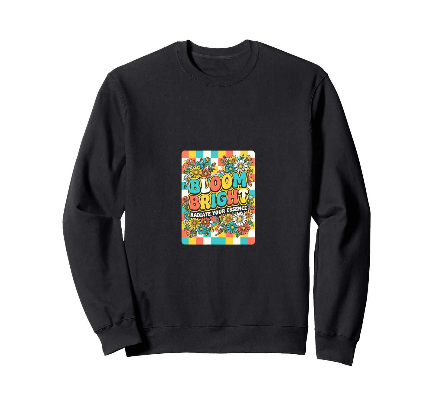 Blooming Floral Flower Arranging Daisy Sweatshirt - Graphic Print Men Women - T-Shirt, Sweatshirt, Hoodie