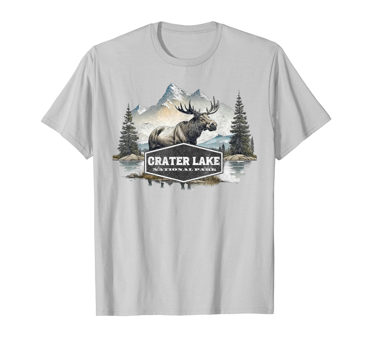 Crater Lake National Park Oregon T-Shirt - Casual Everyday Wear Men Women - T-Shirt, Sweatshirt, Hoodie