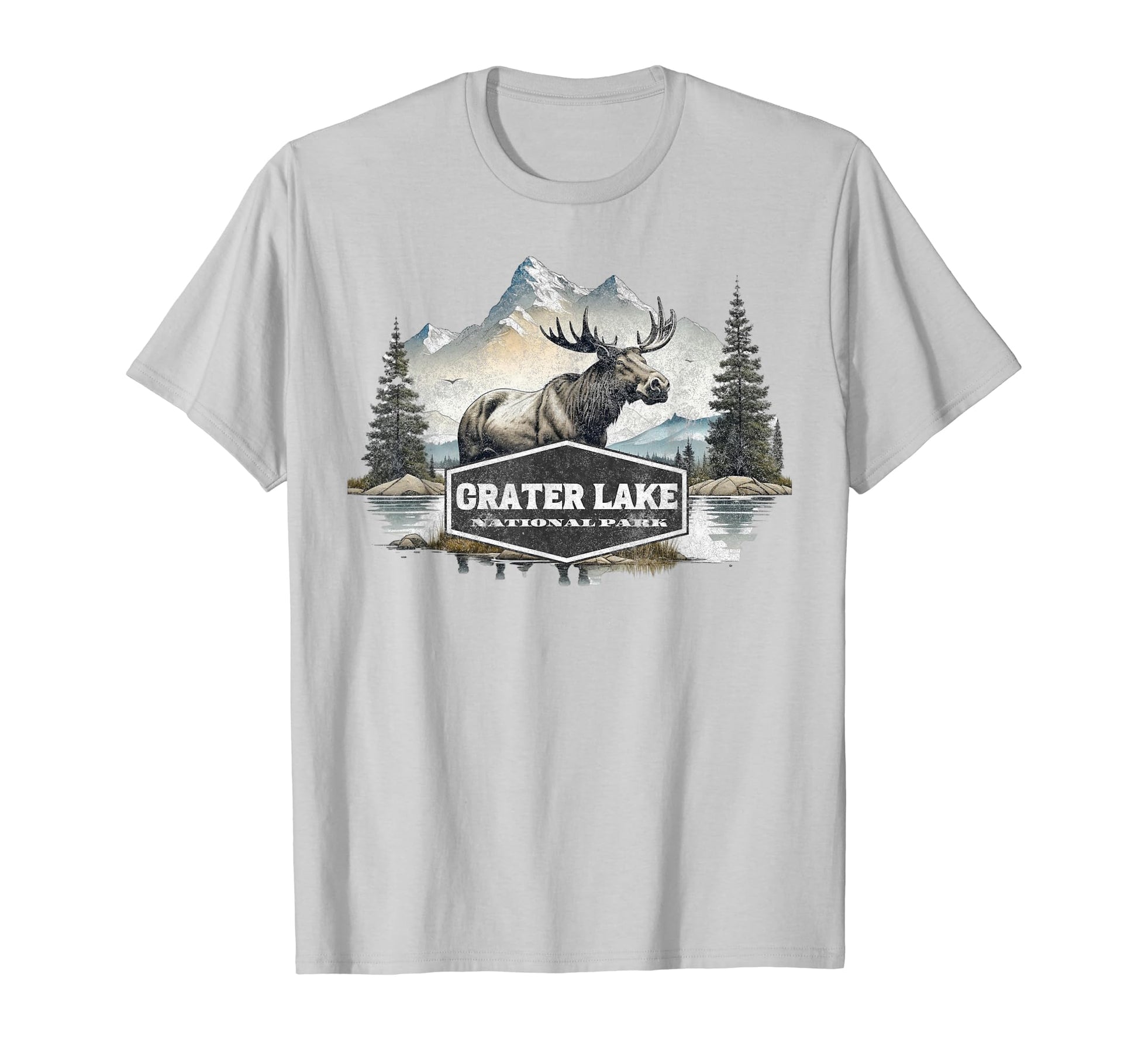 Crater Lake National Park Oregon T-Shirt - Casual Everyday Wear Men Women - T-Shirt, Sweatshirt, Hoodie