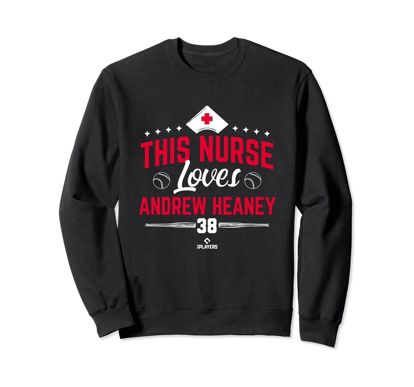 This Nurse Loves Andrew Heaney Sweatshirt - Novelty Apparel Unisex - T-Shirt, Sweatshirt, Hoodie