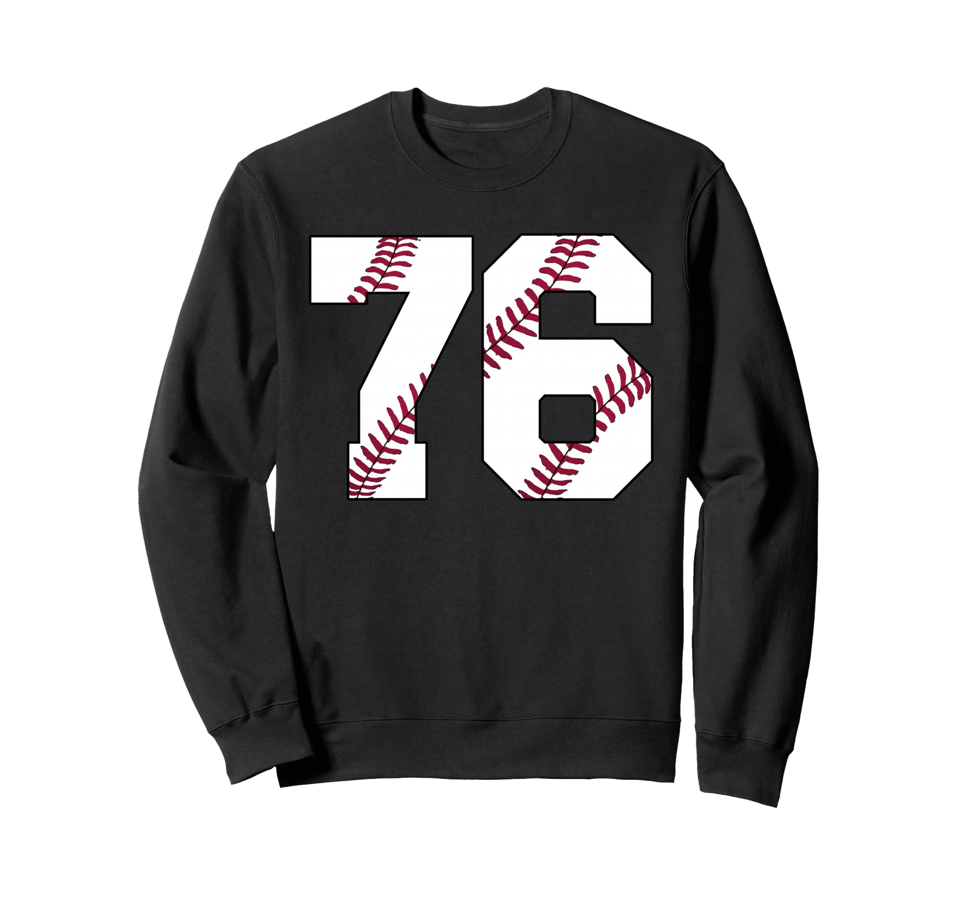 Baseball 1950 76Th Birthday 76 Years Sweatshirt - Minimalist Print Unisex - T-Shirt, Sweatshirt, Hoodie