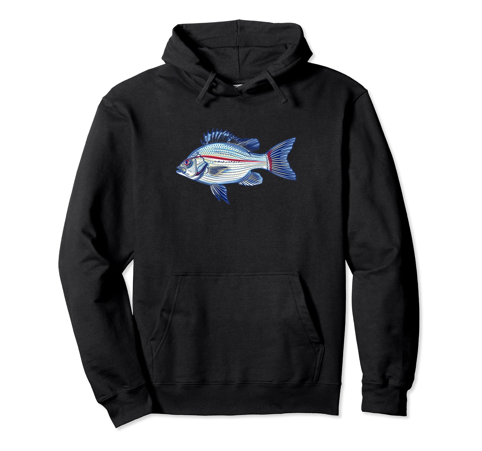Atlantic Striped Bass Striper T-Shirt - Minimalist Print for Adults - T-Shirt, Sweatshirt, Hoodie