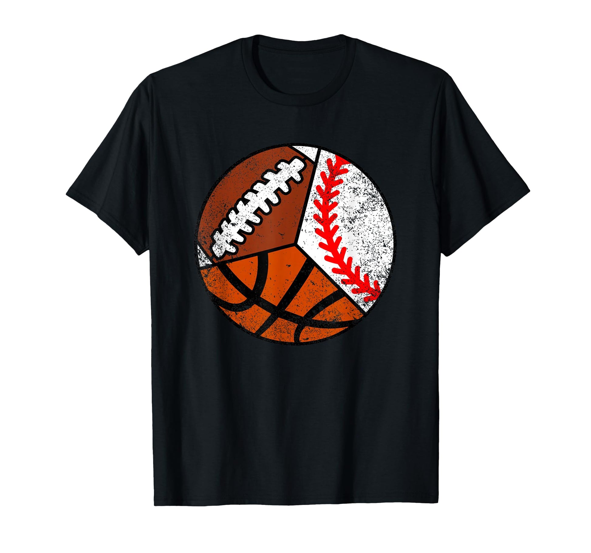 Football Baseball Basketball Player Funny T-Shirt - Unique Graphic Unisex - T-Shirt, Sweatshirt, Hoodie