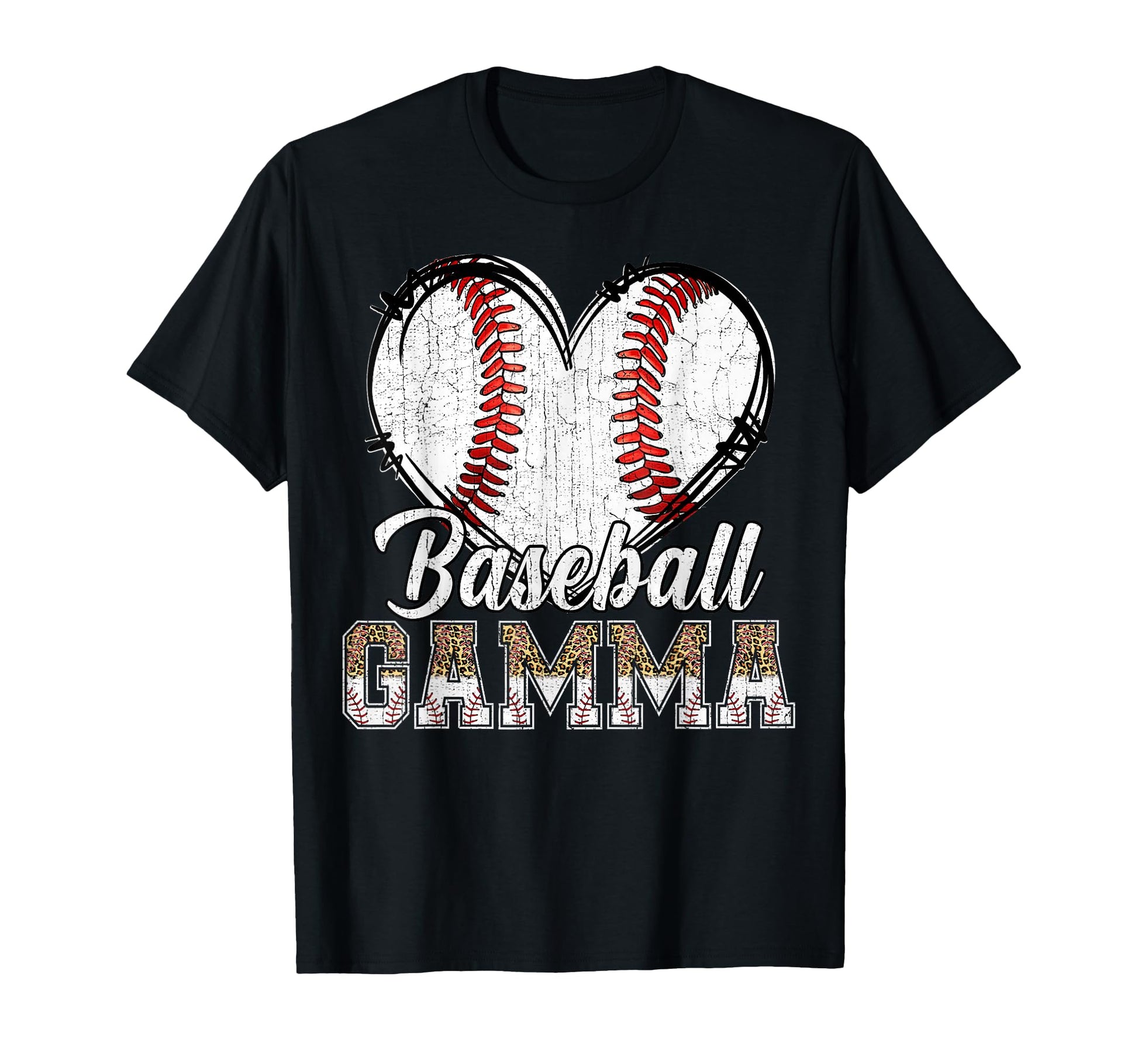 Softball Baseball Gamma Heart T-Shirt - Aesthetic Graphic for Adults - T-Shirt, Sweatshirt, Hoodie