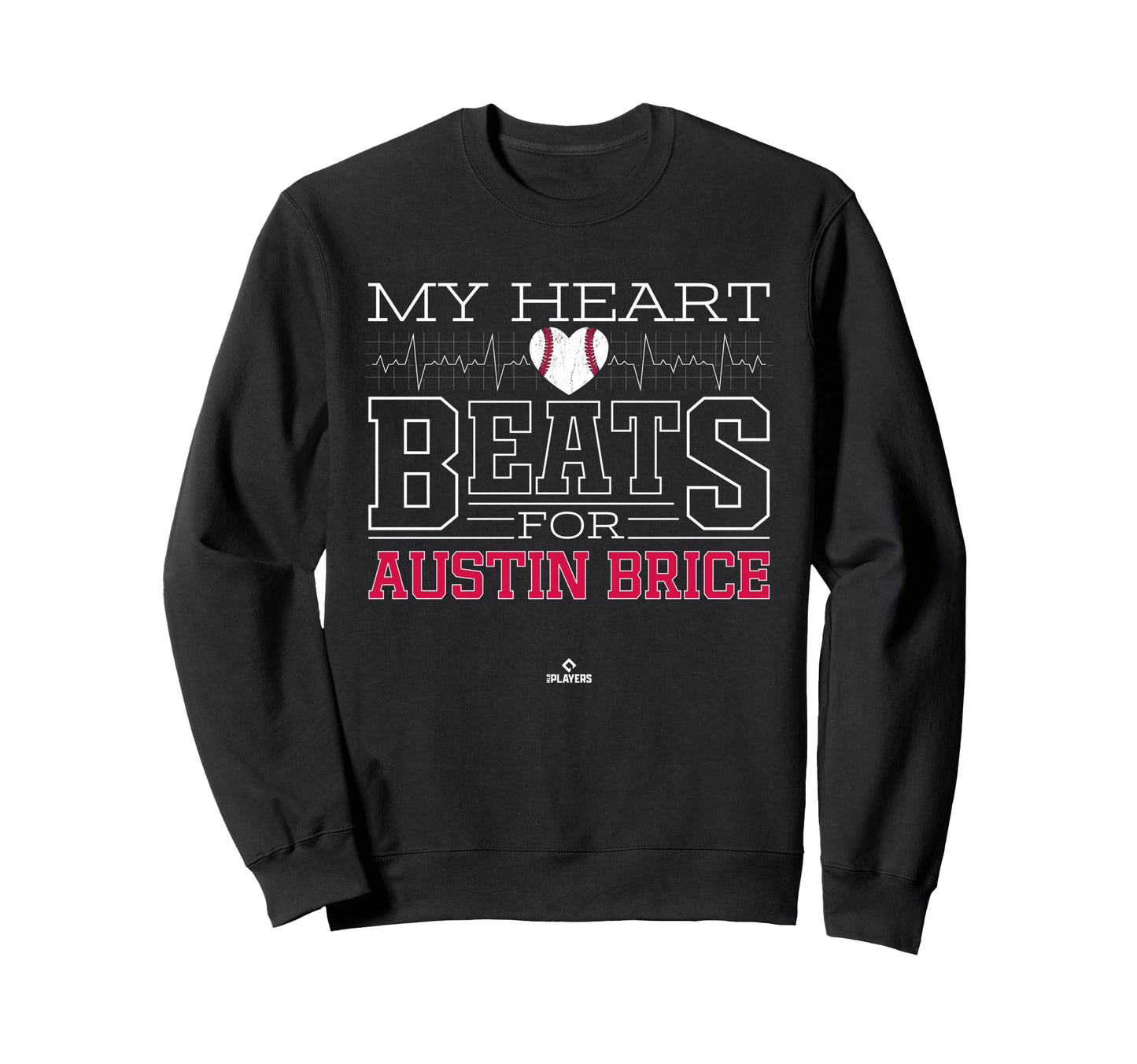 My Heart Beats Austin Brice Sweatshirt - Trendy Graphic for Adults - T-Shirt, Sweatshirt, Hoodie