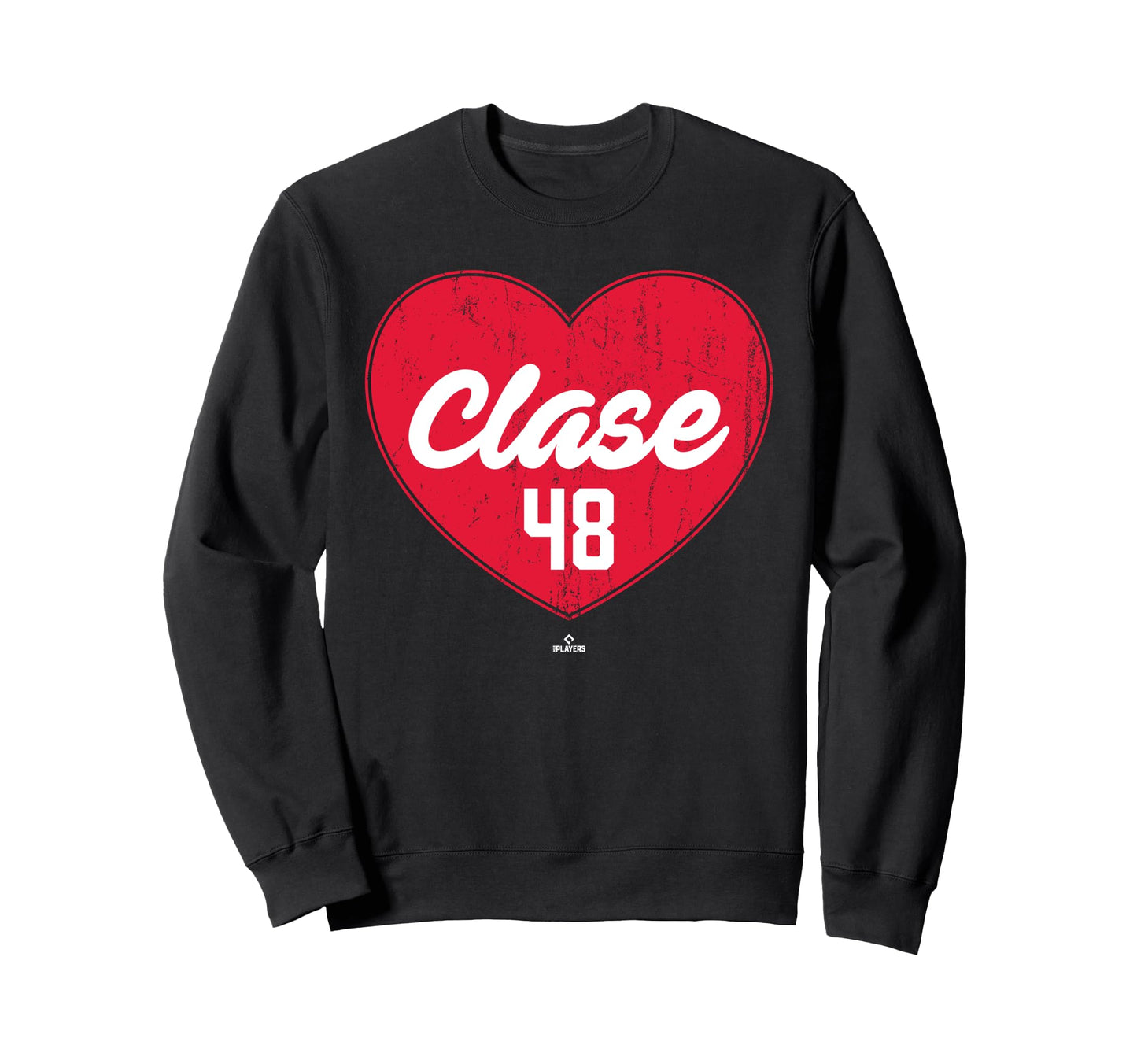 Distressed Heart Emmanuel Clase Sweatshirt - Graphic Print Men Women - T-Shirt, Sweatshirt, Hoodie