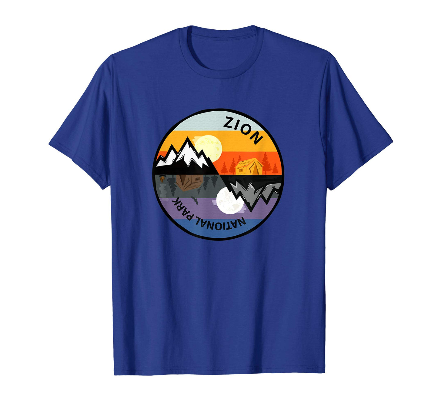 Zion National Park Souvenir T-Shirt - Minimalist Print Men Women - T-Shirt, Sweatshirt, Hoodie