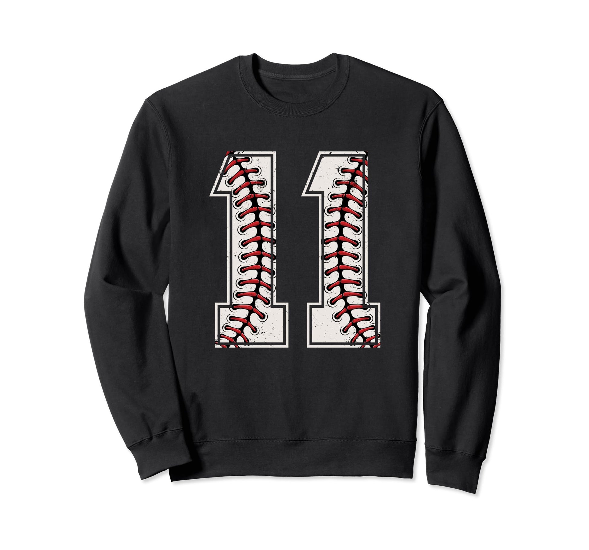 Baseball Player Number 11 Eleven Sweatshirt - Streetwear Style for Adults - T-Shirt, Sweatshirt, Hoodie