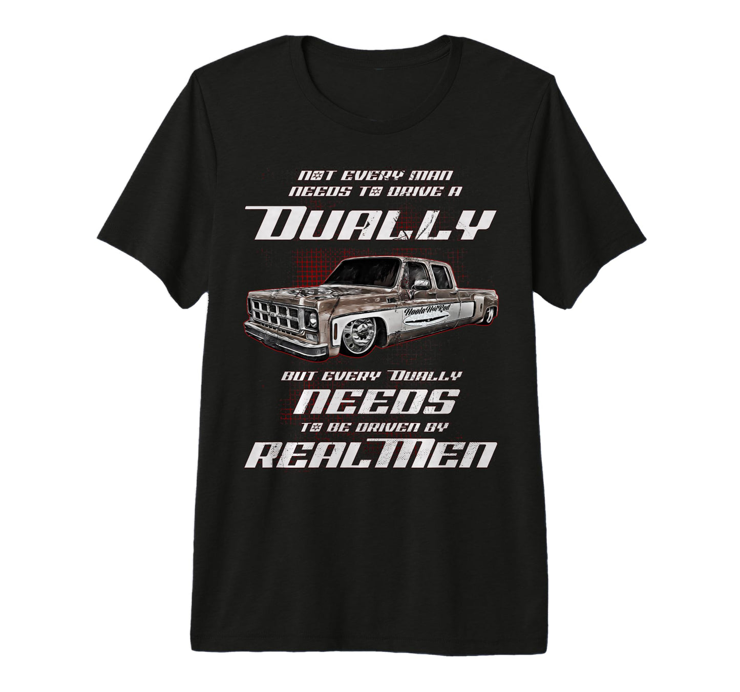 Dually Squarebody Truck Suburban T-Shirt - Fun Novelty Design for Adults - T-Shirt, Sweatshirt, Hoodie
