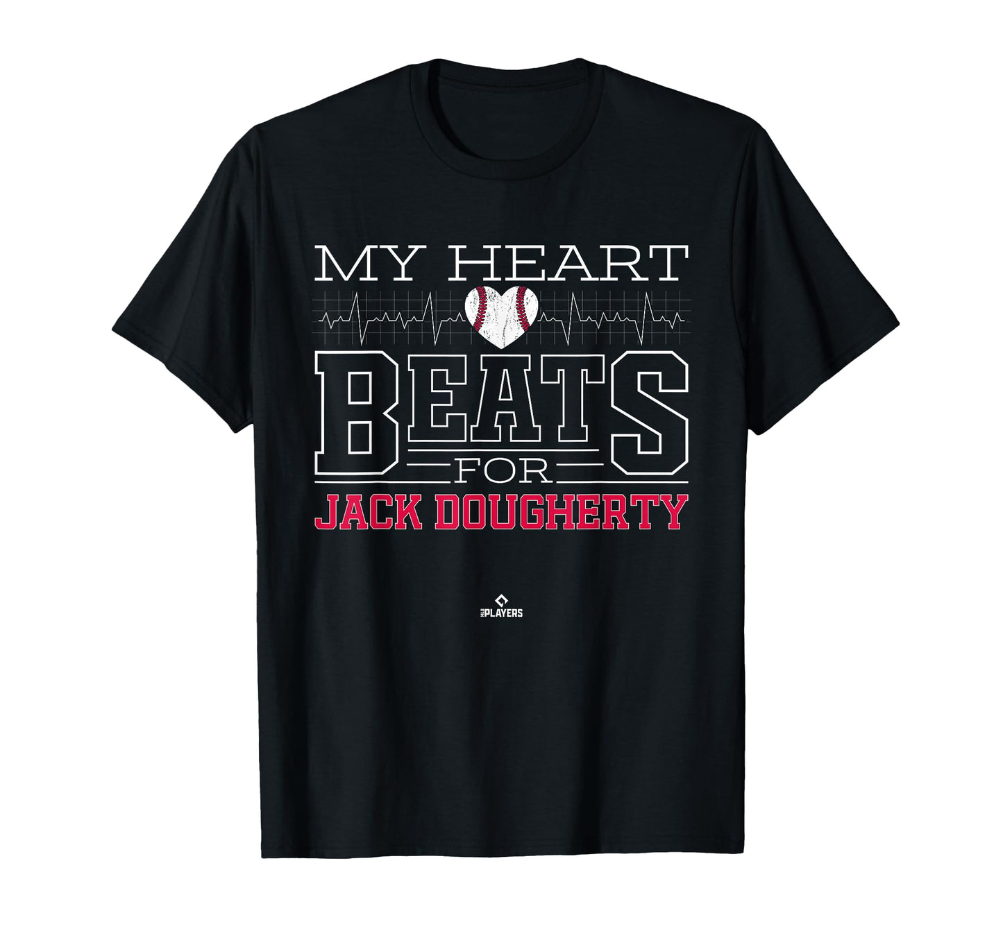 My Heart Beats Jack Dougherty Prospect T-Shirt - Graphic Print for Adults - T-Shirt, Sweatshirt, Hoodie