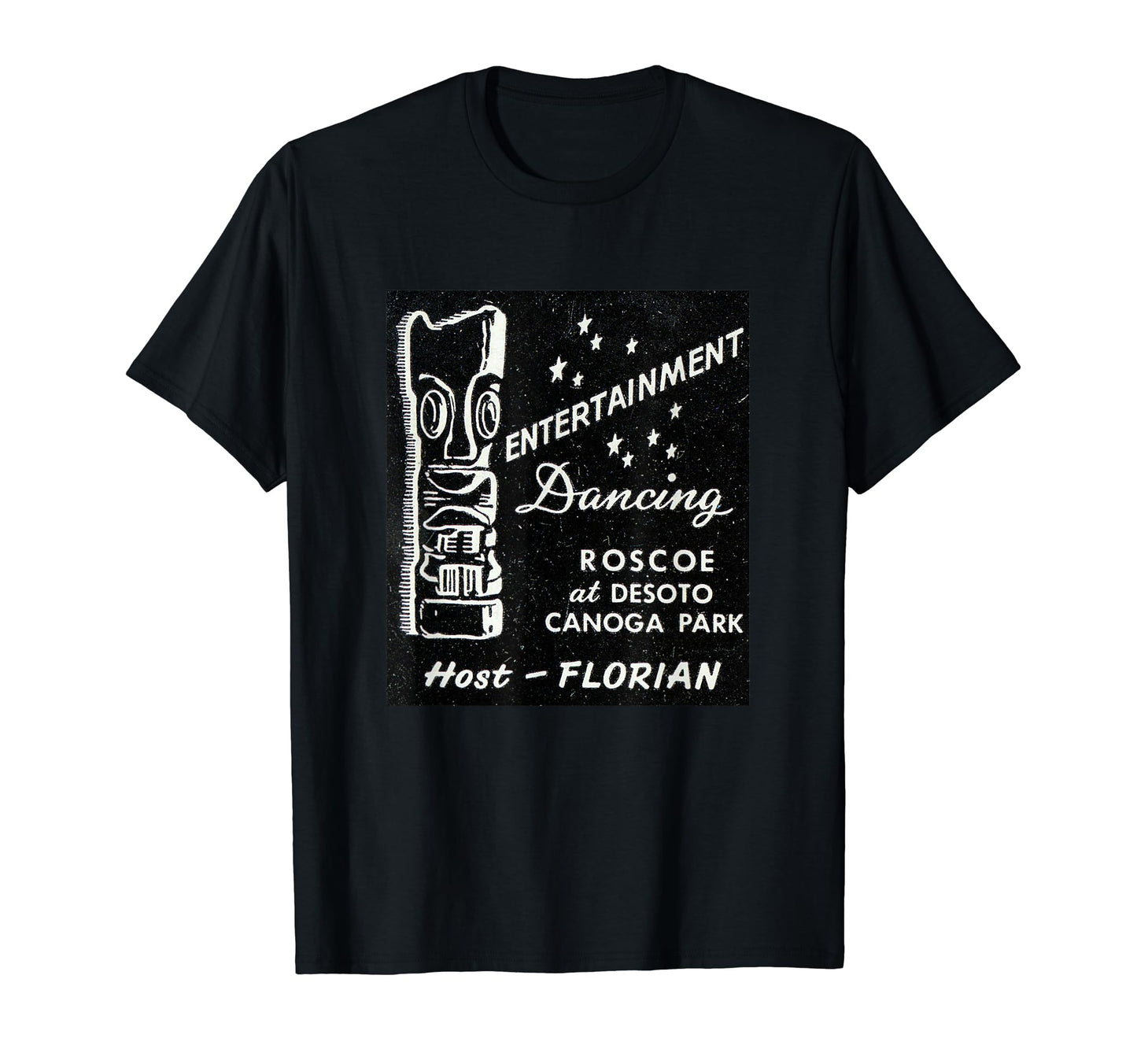 Tiki Matchbook Art Roscoe Supper Club T-Shirt - Custom Art Print Men Women - T-Shirt, Sweatshirt, Hoodie