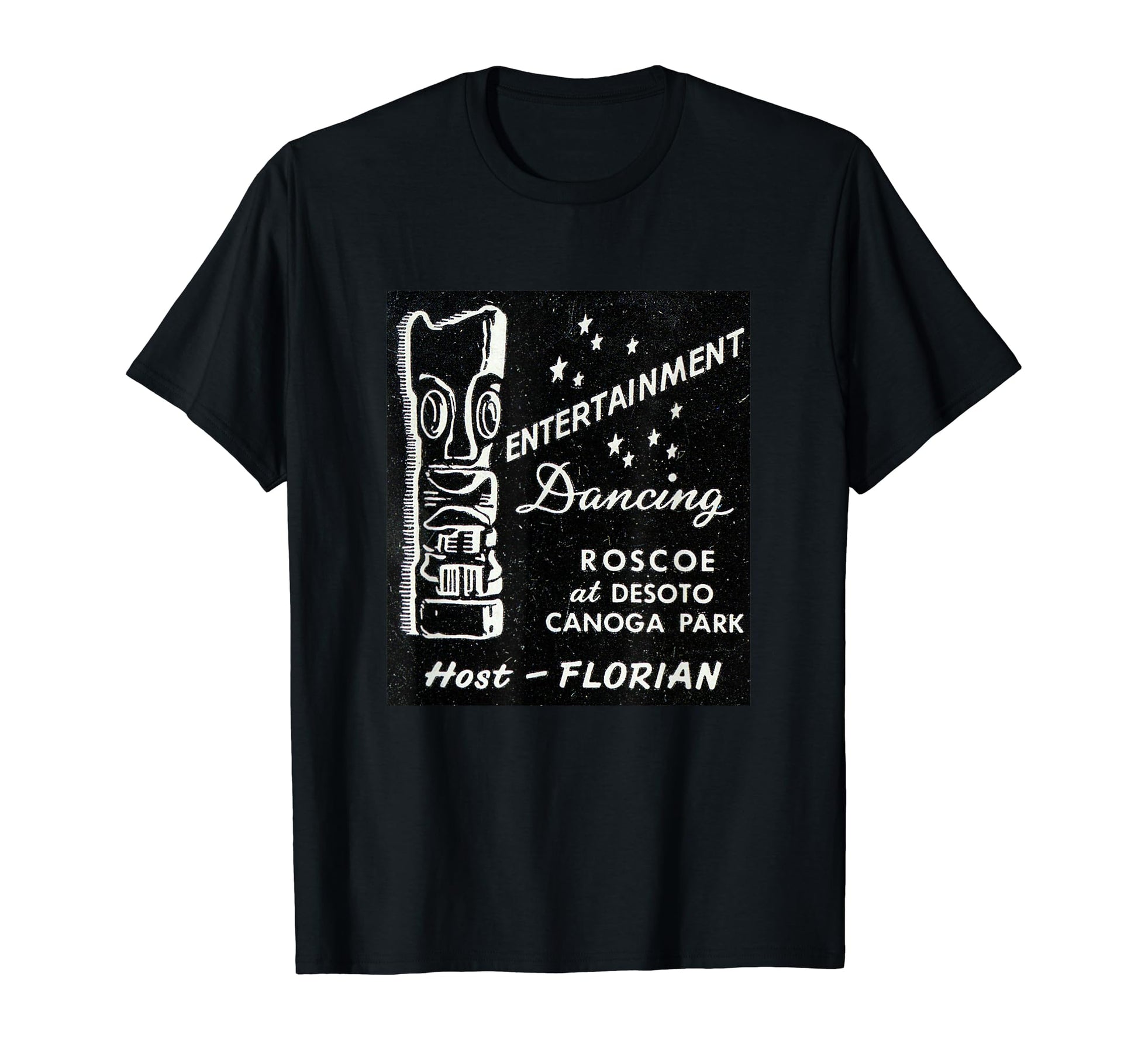 Tiki Matchbook Art Roscoe Supper Club T-Shirt - Custom Art Print Men Women - T-Shirt, Sweatshirt, Hoodie