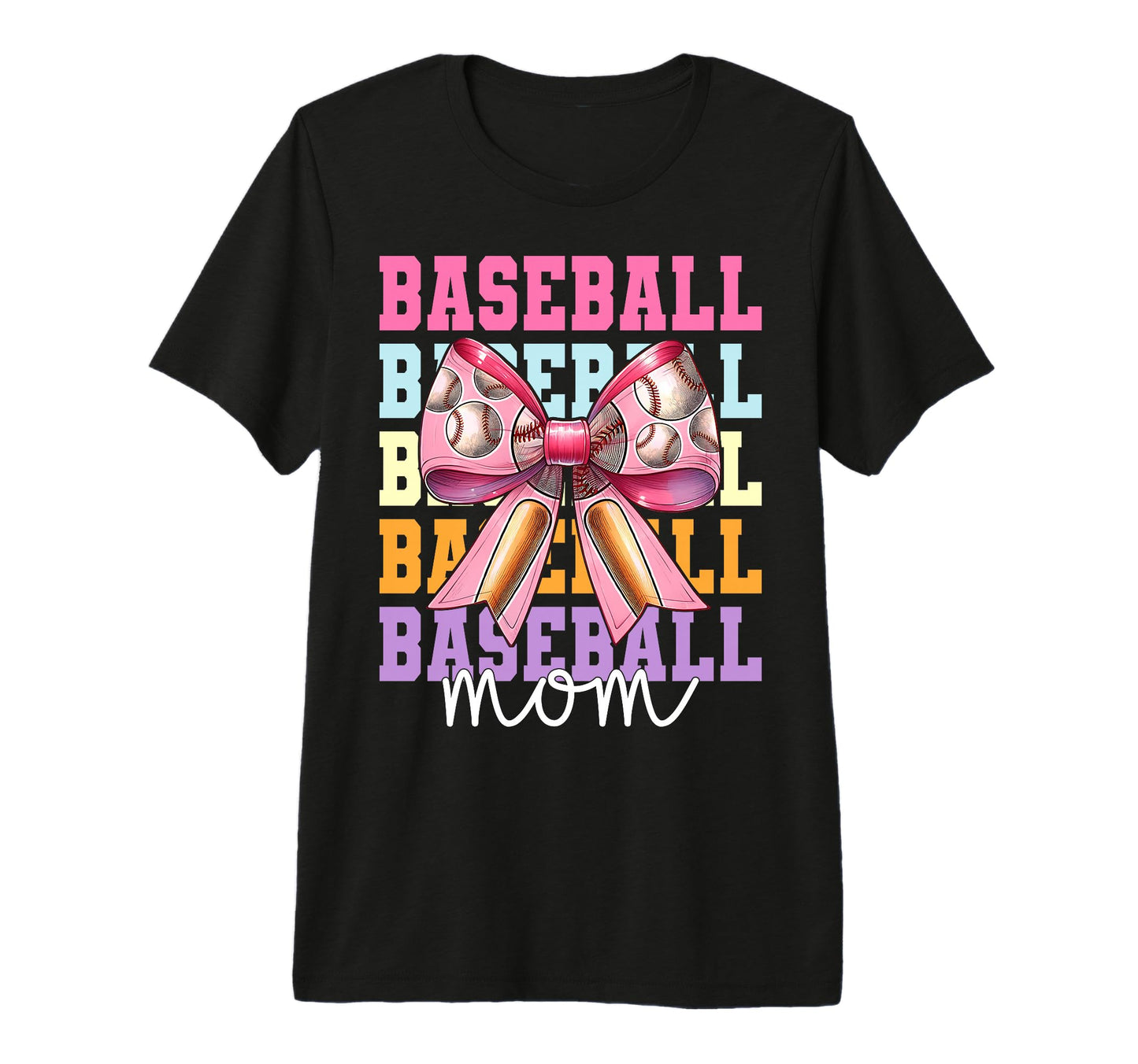 Baseball Mom Baseball Mama Mothers Day T-Shirt - Trendy Graphic Men Women - T-Shirt, Sweatshirt, Hoodie