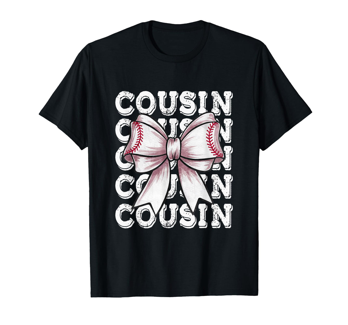 Coquette Baseball Cousin Matching T-Shirt - Trendy Graphic for Adults - T-Shirt, Sweatshirt, Hoodie