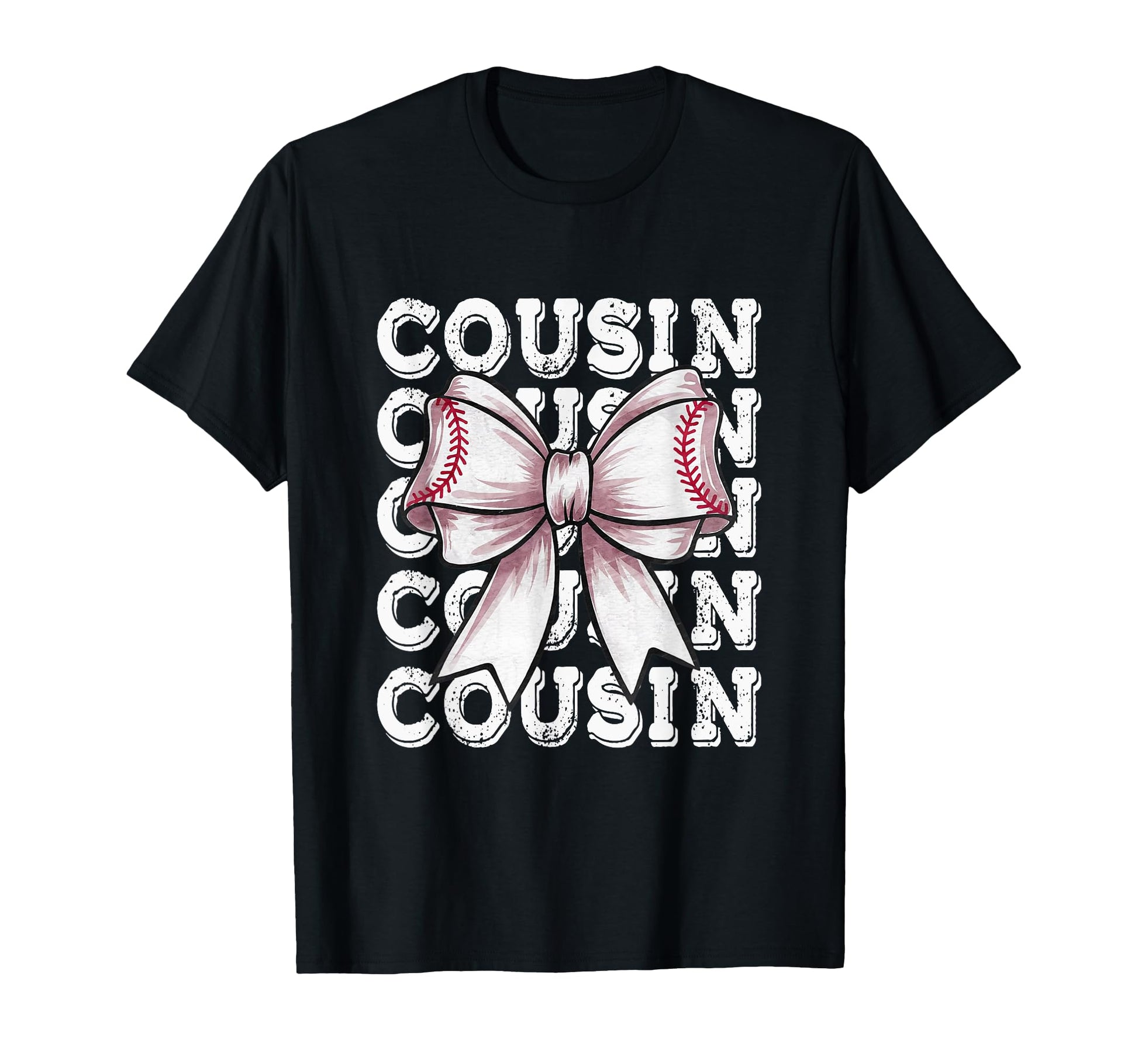 Coquette Baseball Cousin Matching T-Shirt - Trendy Graphic for Adults - T-Shirt, Sweatshirt, Hoodie