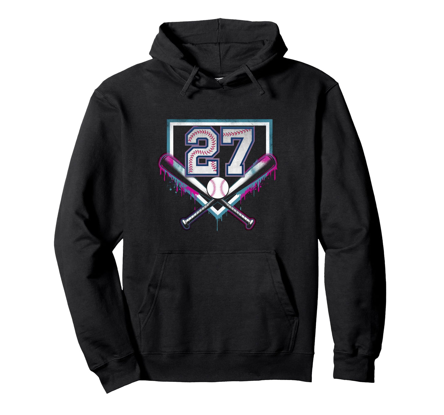 Sprinkle 27Th Birthday Baseball Home Ice Hoodie - Unique Graphic Men Women - T-Shirt, Sweatshirt, Hoodie