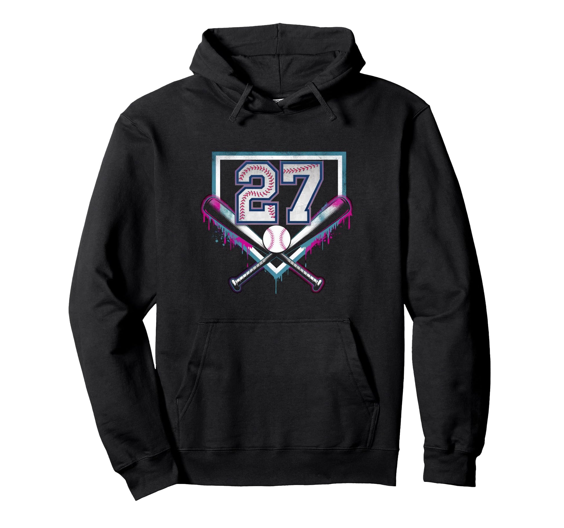 Sprinkle 27Th Birthday Baseball Home Ice Hoodie - Unique Graphic Men Women - T-Shirt, Sweatshirt, Hoodie