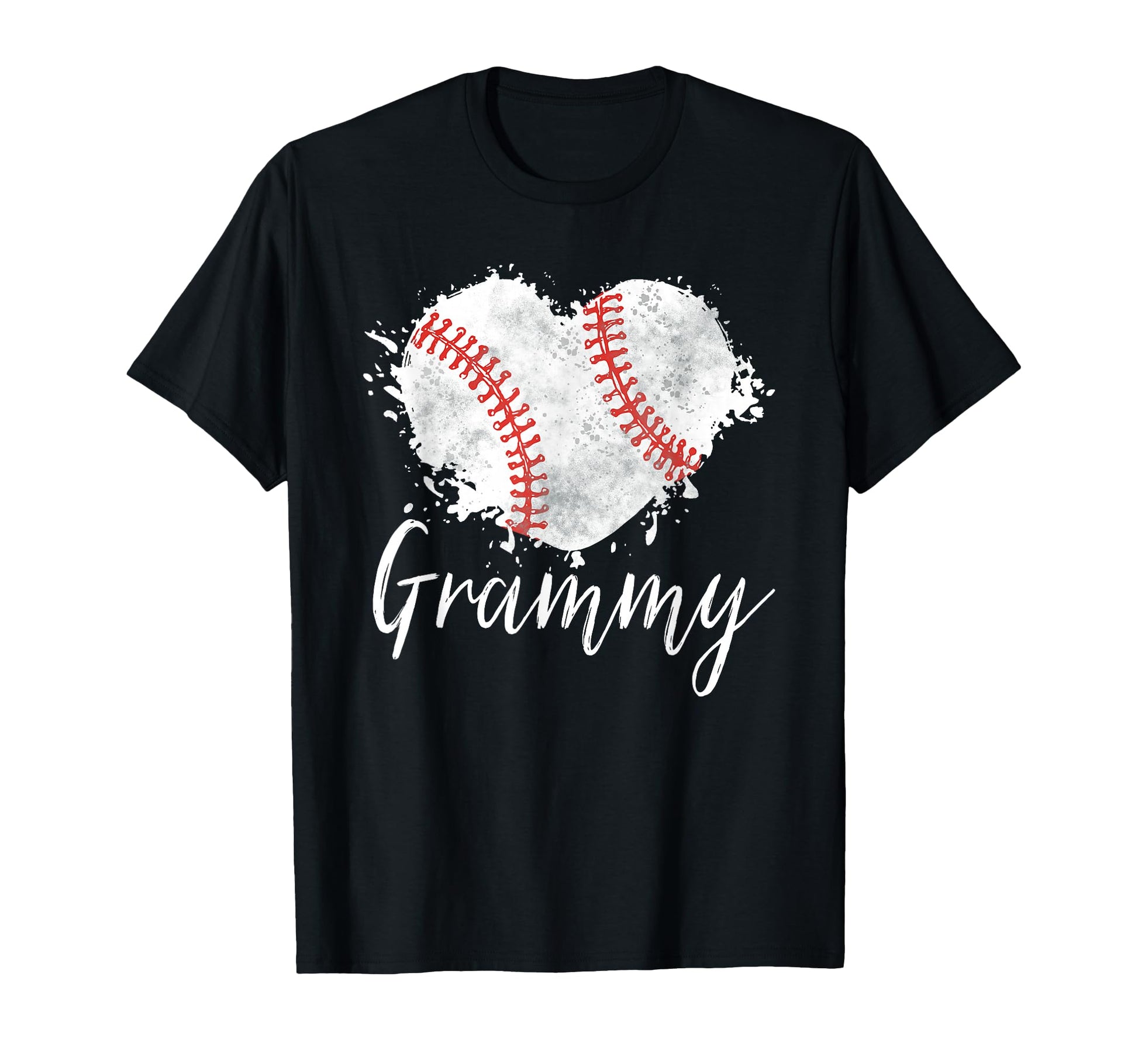 Baseball Grammy Baseball Love Heart T-Shirt - Streetwear Style for Adults - T-Shirt, Sweatshirt, Hoodie