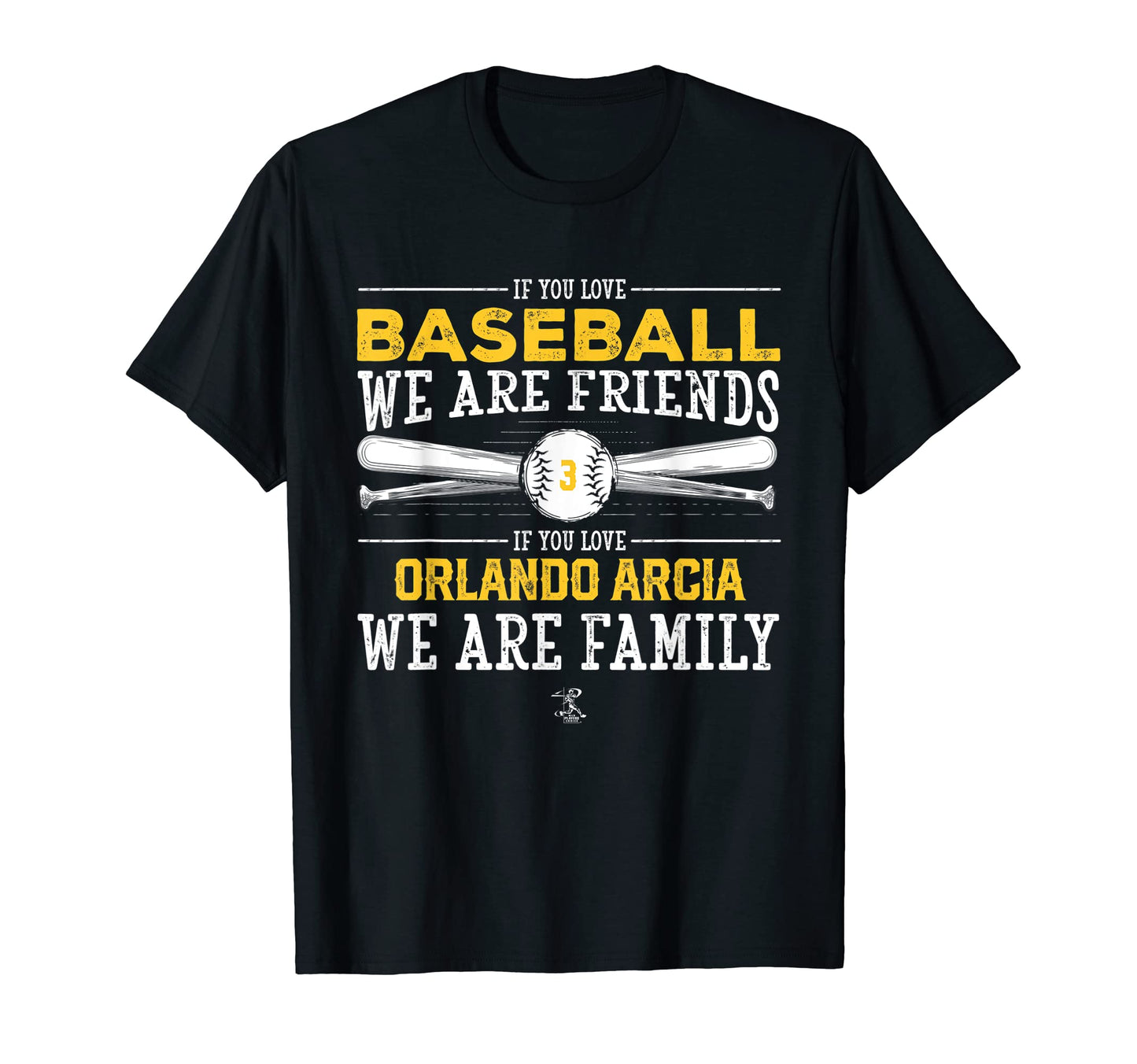 Orlando Arcia If You Love Baseball T-Shirt - Minimalist Print for Adults - T-Shirt, Sweatshirt, Hoodie