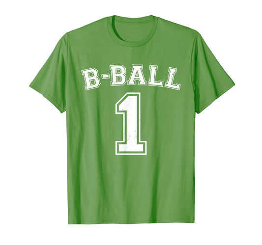B Ball Basketball Player Number 1 T-Shirt - Trendy Graphic Men Women - T-Shirt, Sweatshirt, Hoodie