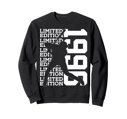 1996 Baseball 30Th Birthday Sweatshirt - Custom Art Print Unisex - T-Shirt, Sweatshirt, Hoodie