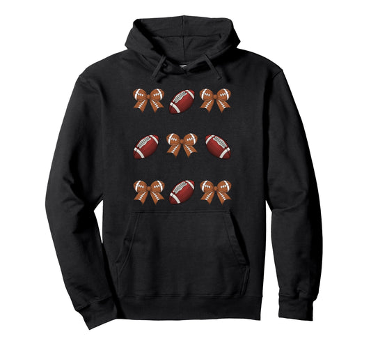 Baseball Coquette Bow Game Day And Hoodie - Casual Everyday Wear for Adults - T-Shirt, Sweatshirt, Hoodie