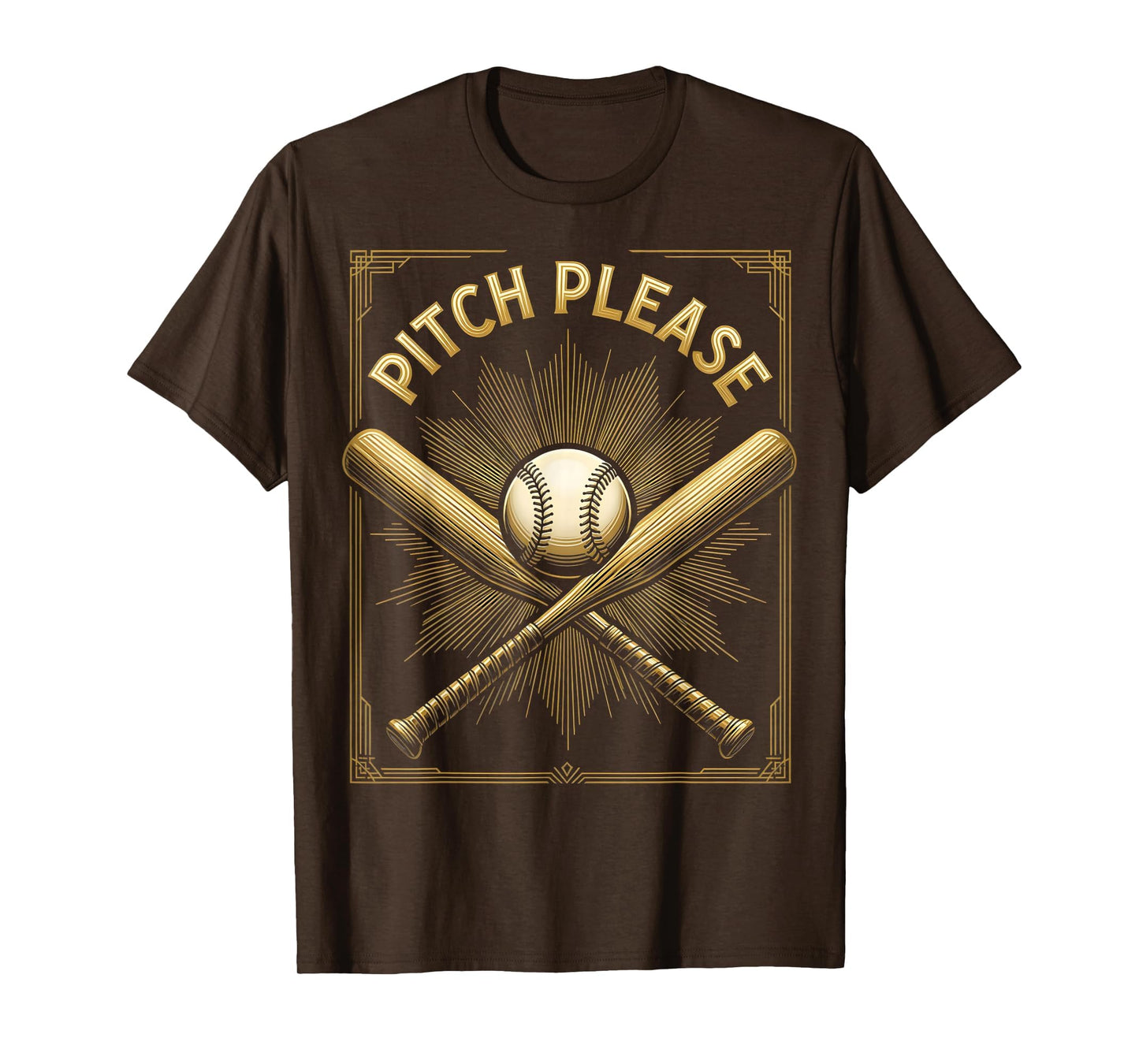 Pitch Please Funny Softball T-Shirt - Custom Art Print Unisex - T-Shirt, Sweatshirt, Hoodie