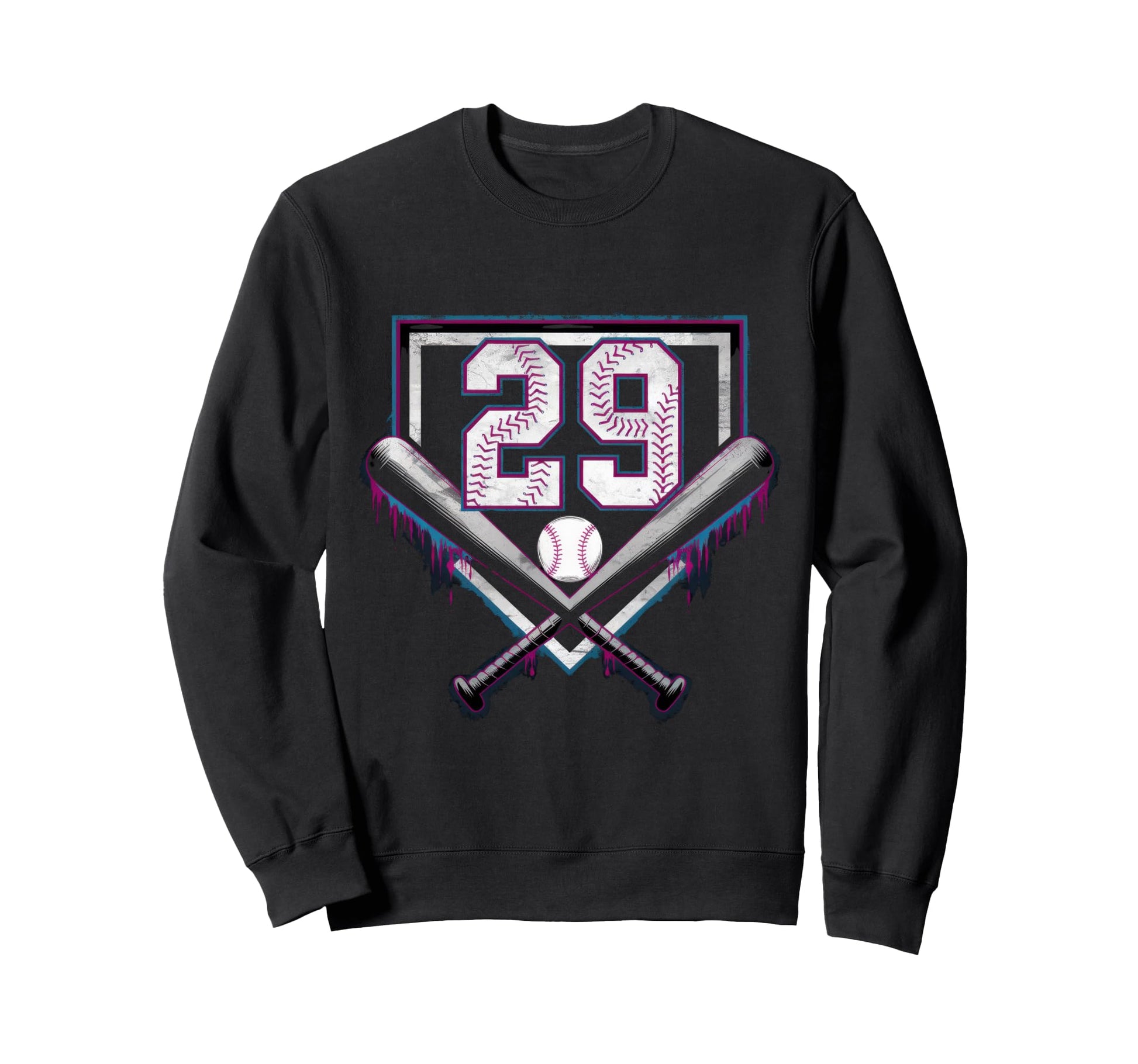 Sprinkle 29Th Birthday Baseball Sweatshirt - Fun Novelty Design for Adults - T-Shirt, Sweatshirt, Hoodie