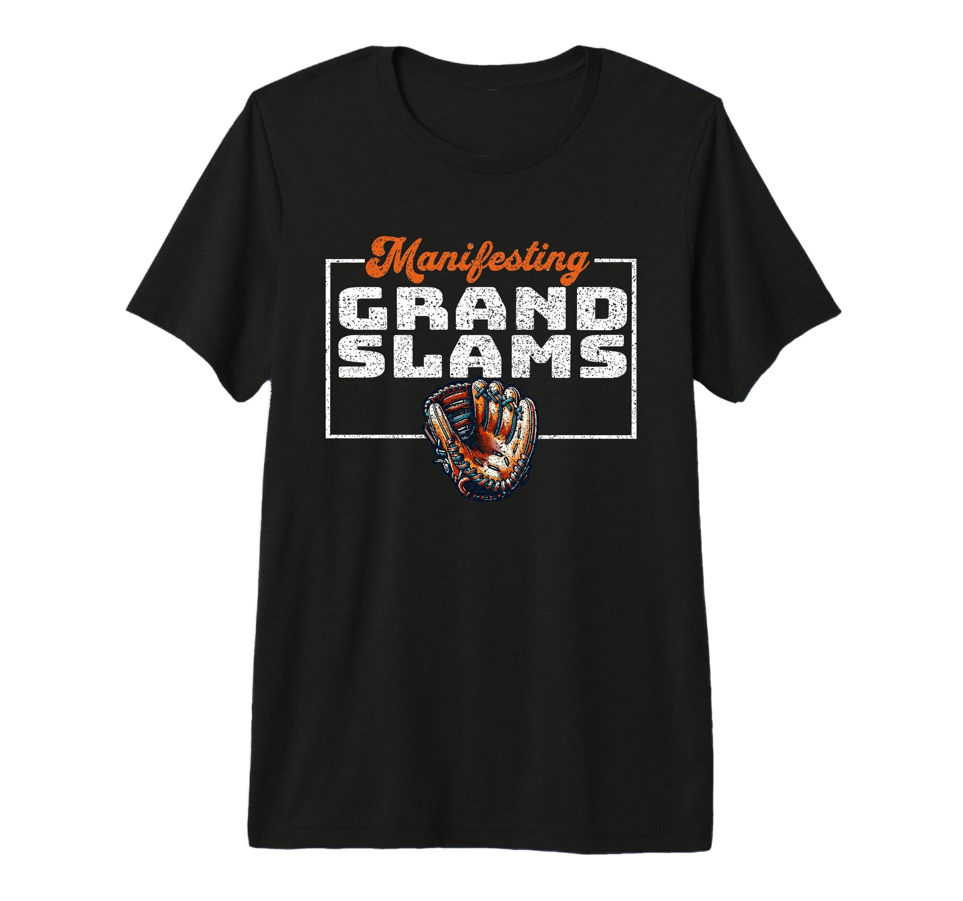 Manifesting Grand Slams Baseball T-Shirt - Fun Novelty Design for Adults - T-Shirt, Sweatshirt, Hoodie