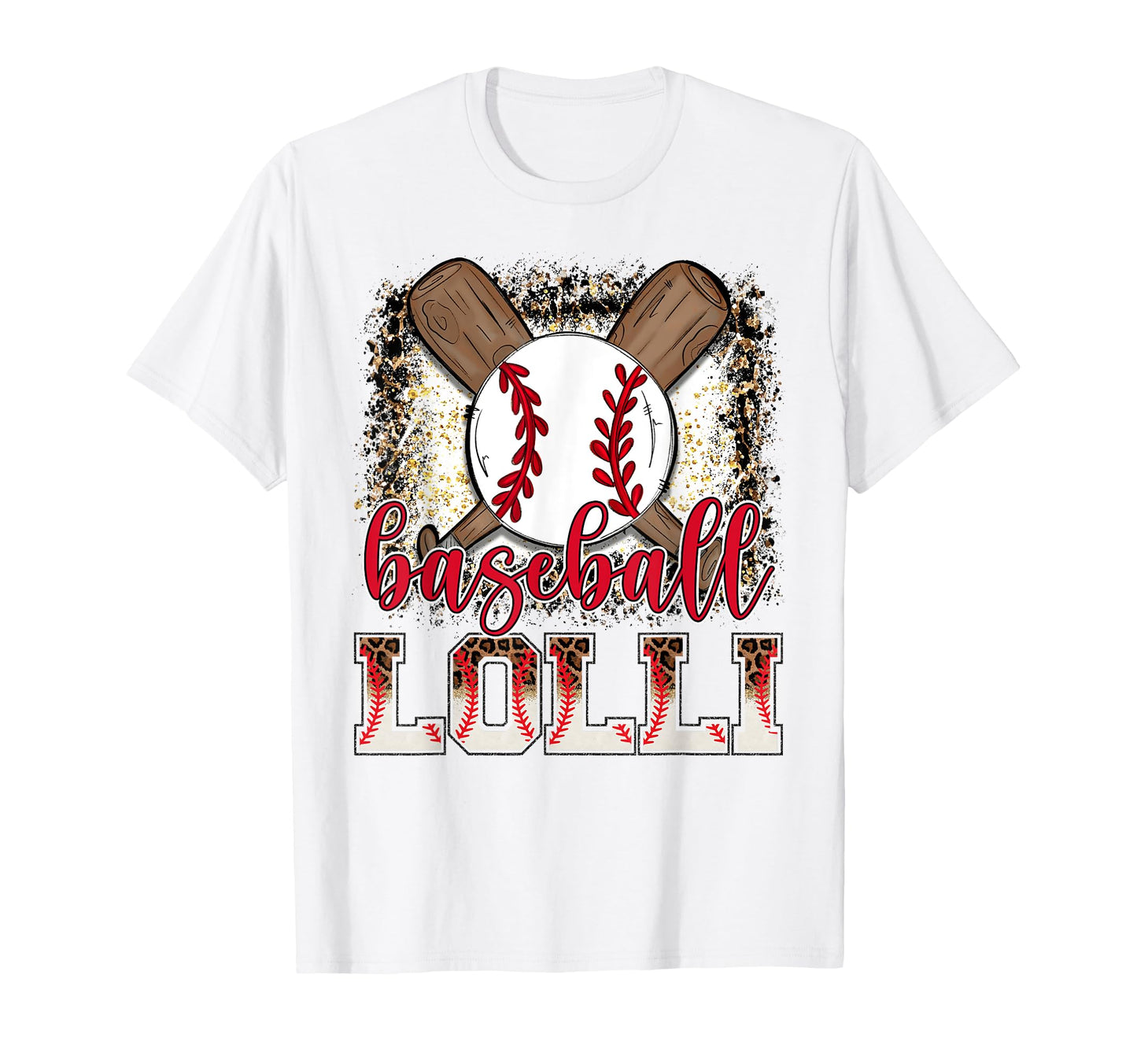 Baseball Lolli Leopard Proud Ball Lolli T-Shirt - Graphic Print for Adults - T-Shirt, Sweatshirt, Hoodie
