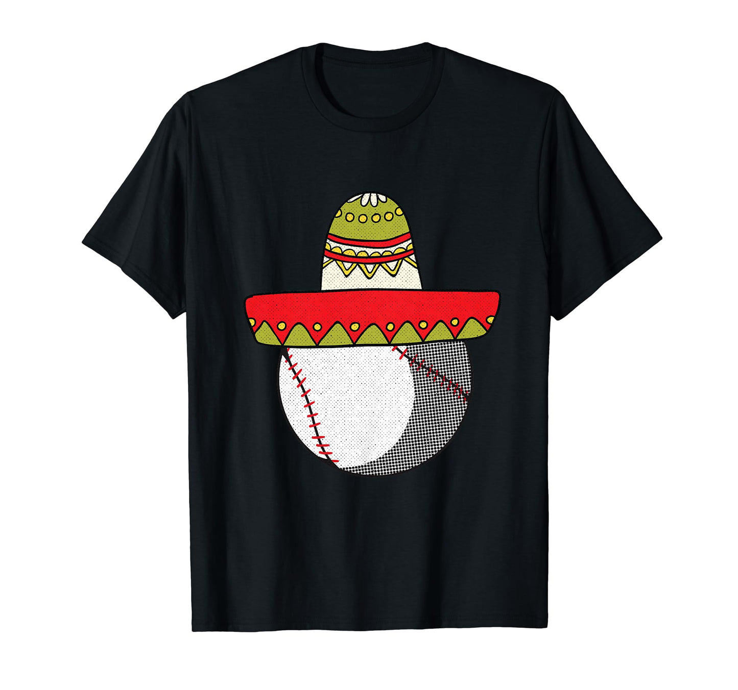 Baseball Cinco De Mayo Sombrero Party T-Shirt - Streetwear Style Unisex - T-Shirt, Sweatshirt, Hoodie