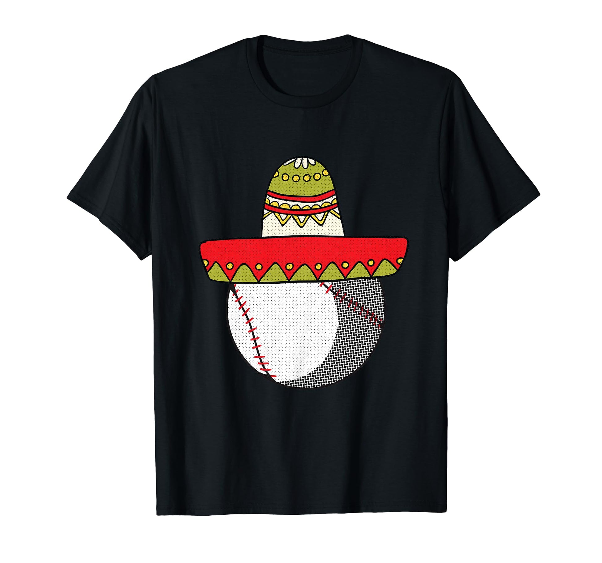 Baseball Cinco De Mayo Sombrero Party T-Shirt - Streetwear Style Unisex - T-Shirt, Sweatshirt, Hoodie