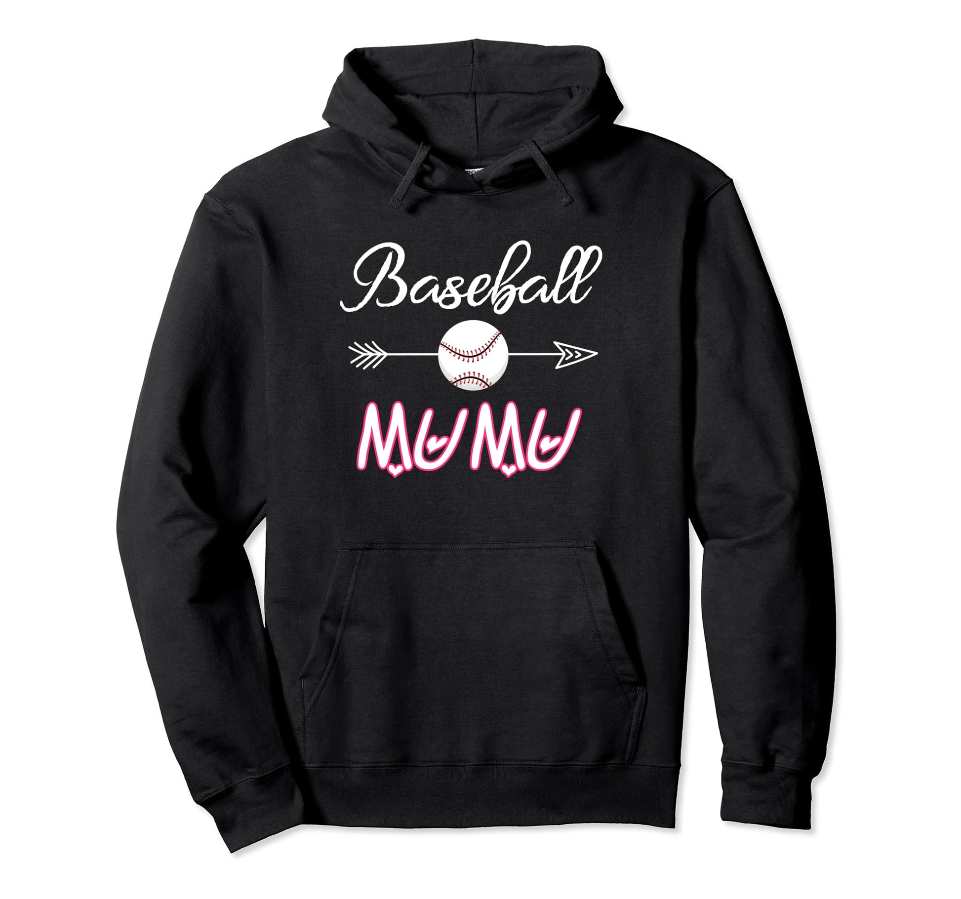 Baseball Mumu Birthday Sport Baseball Hoodie - Fun Novelty Design Unisex - T-Shirt, Sweatshirt, Hoodie