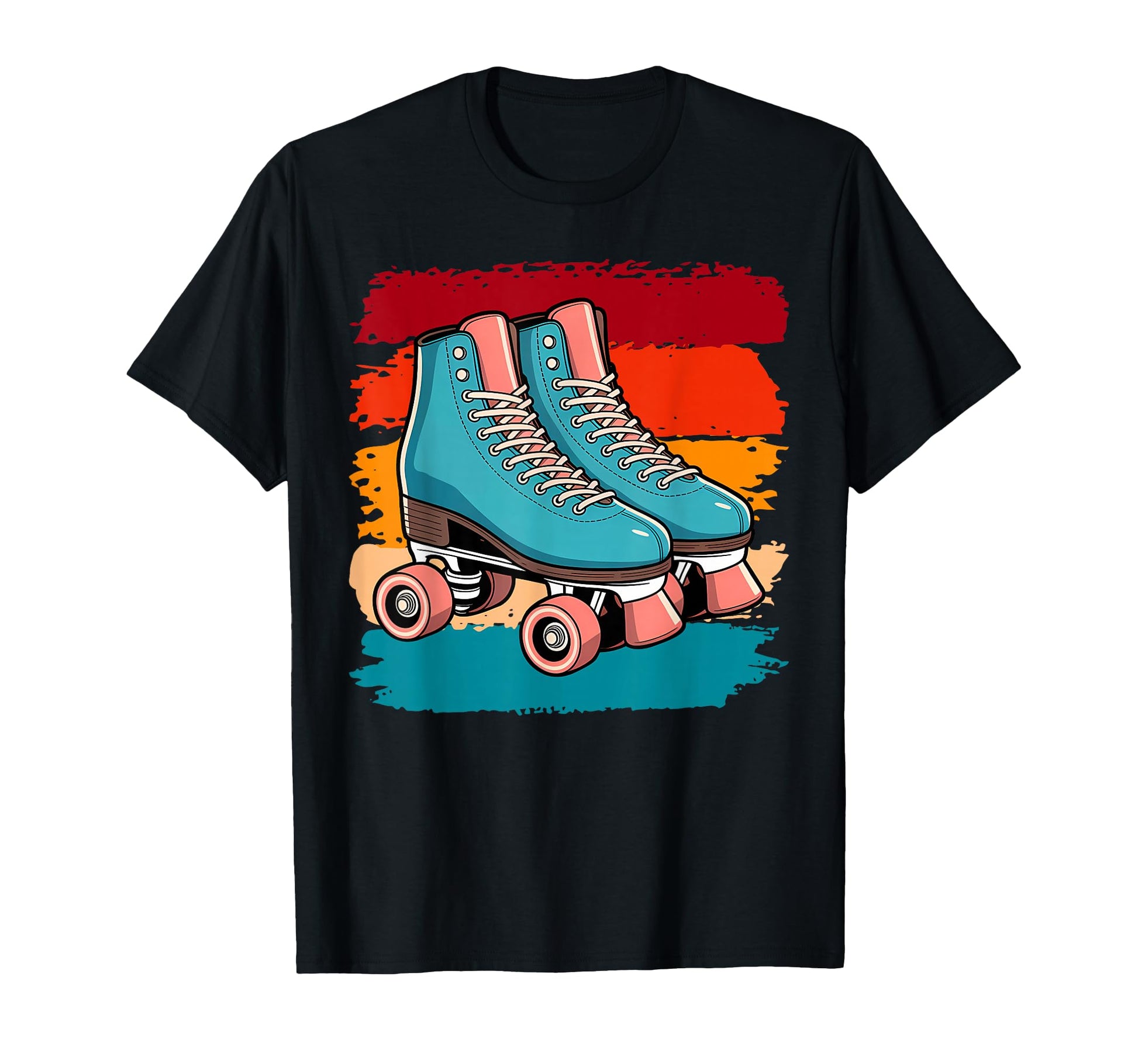 Roller Skate Skating 70S T-Shirt - Casual Everyday Wear Men Women - T-Shirt, Sweatshirt, Hoodie