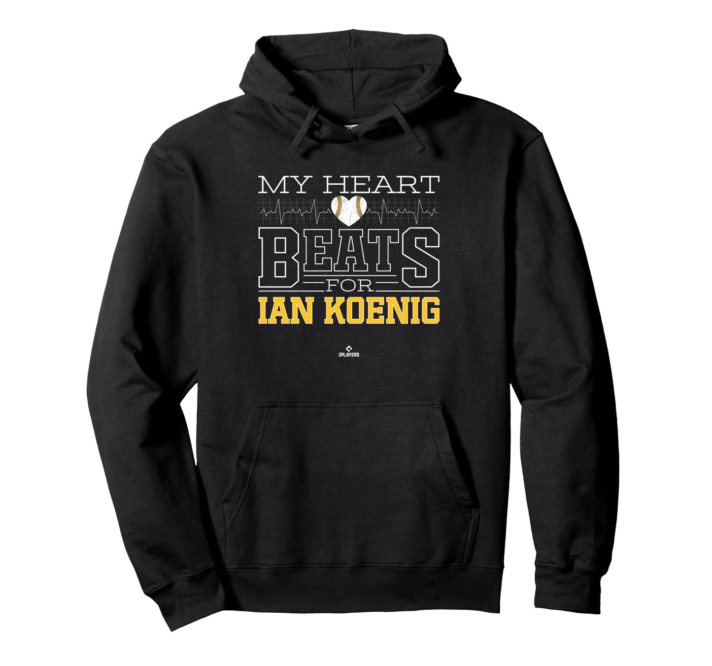 My Heart Beats Ian Koenig Prospect Hoodie - Unique Graphic for Adults - T-Shirt, Sweatshirt, Hoodie