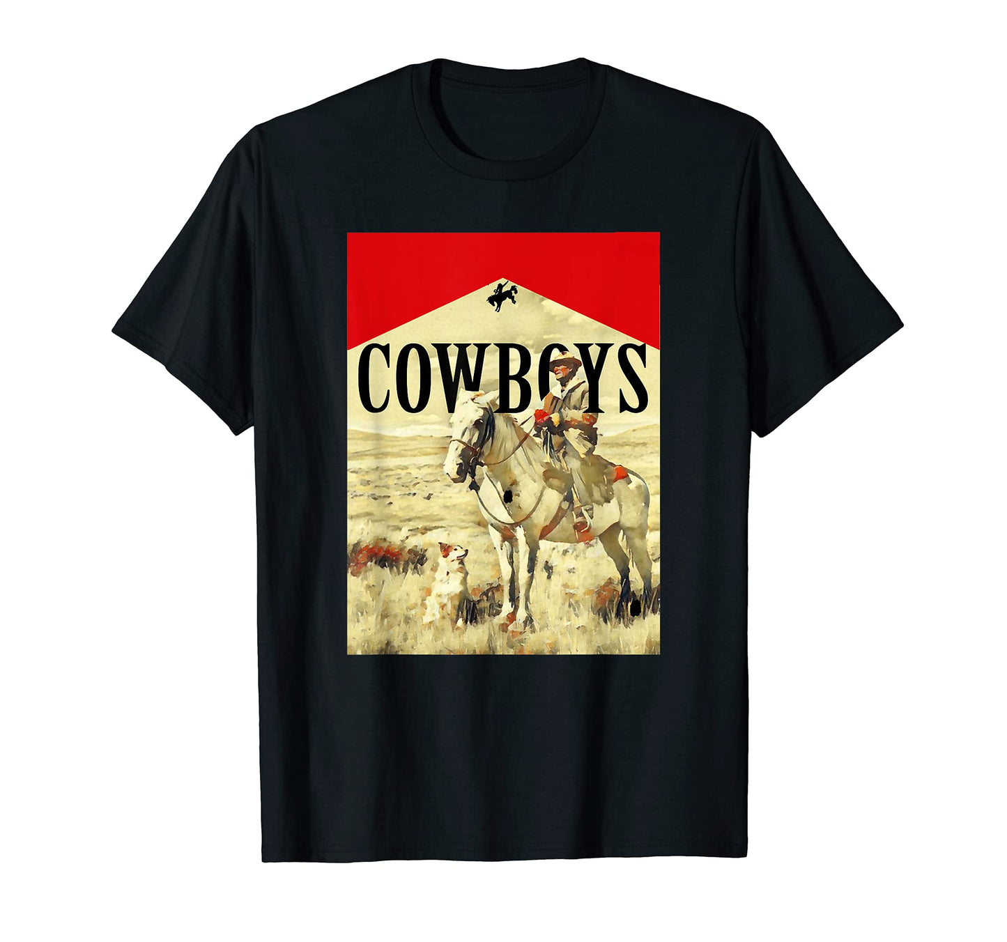 Horse Riding Western Cowboy T-Shirt - Casual Everyday Wear Men Women - T-Shirt, Sweatshirt, Hoodie