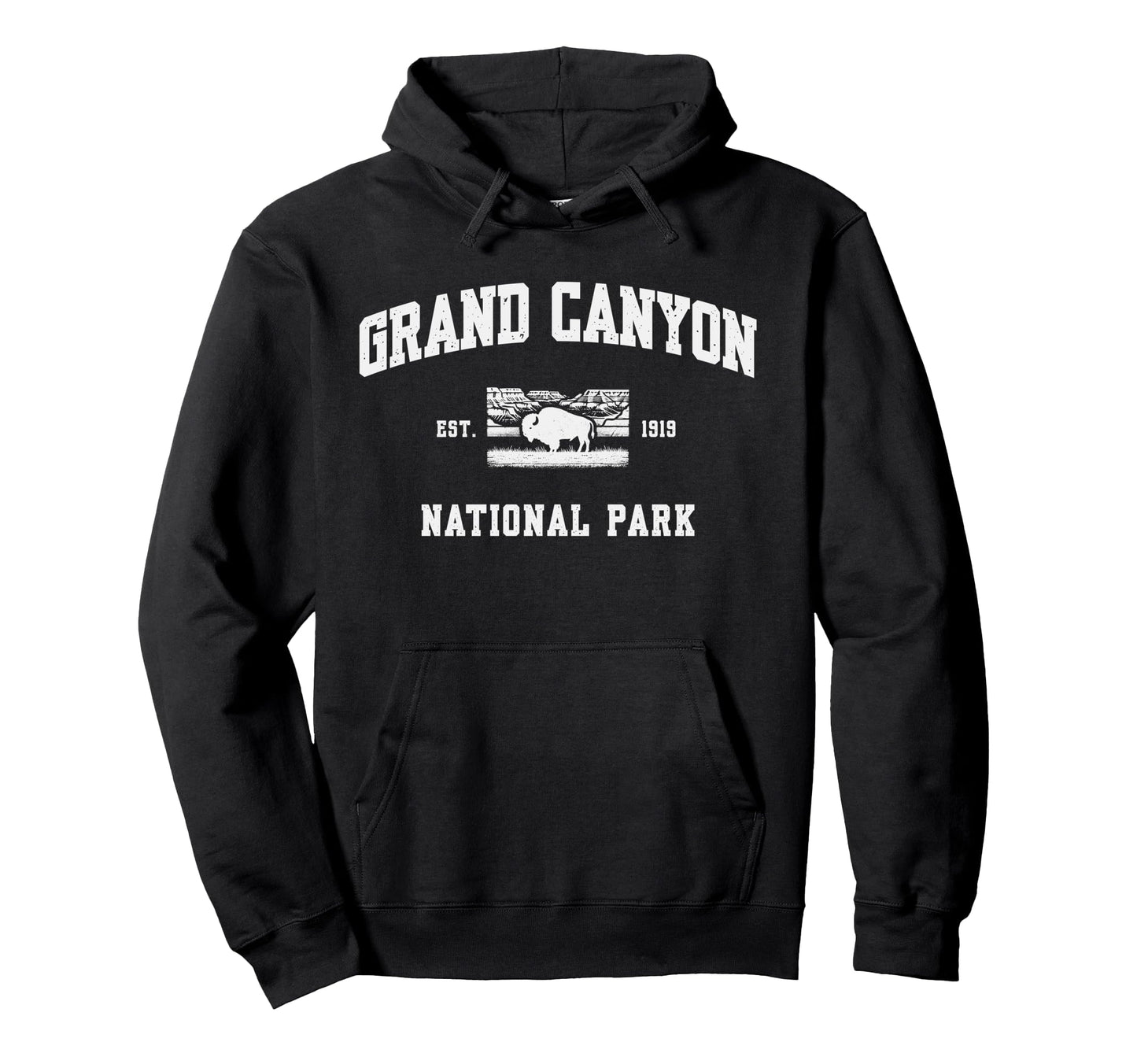 Grand Canyon National Park Sports Text Hoodie - Graphic Print Men Women - T-Shirt, Sweatshirt, Hoodie