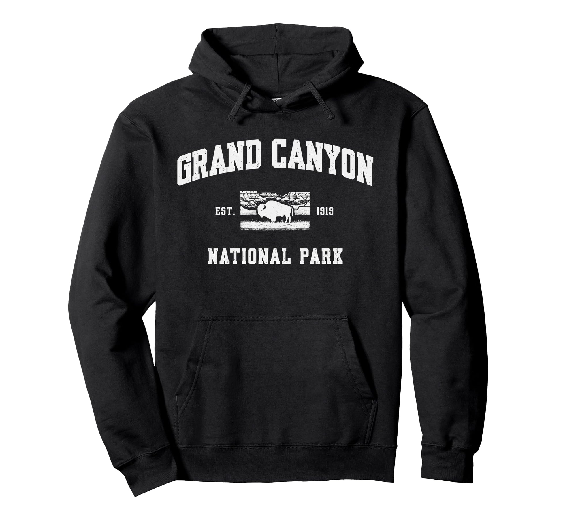 Grand Canyon National Park Sports Text Hoodie - Graphic Print Men Women - T-Shirt, Sweatshirt, Hoodie